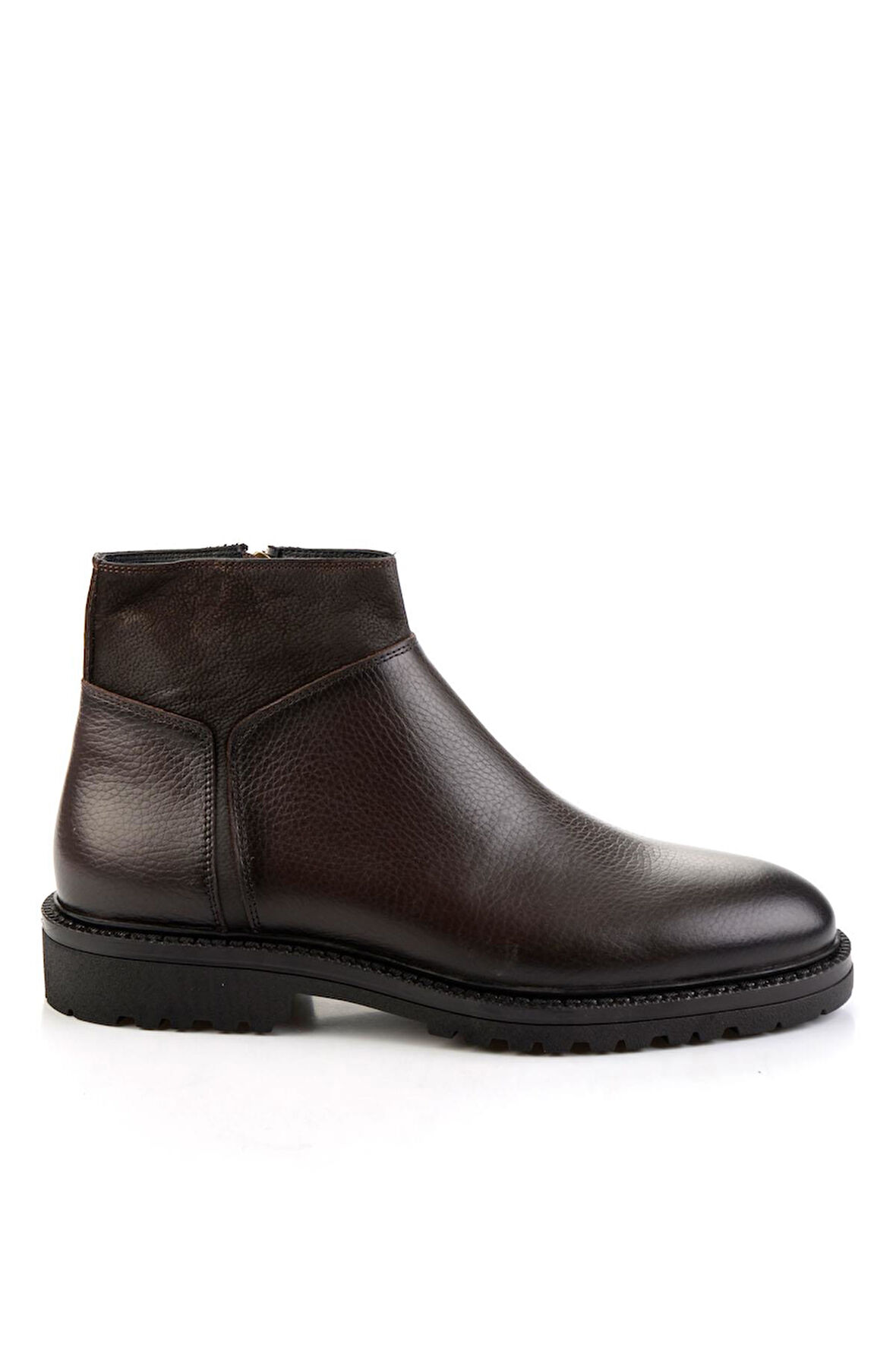 Kahve Hakiki Deri Erkek Bot & Bootie E02648614440