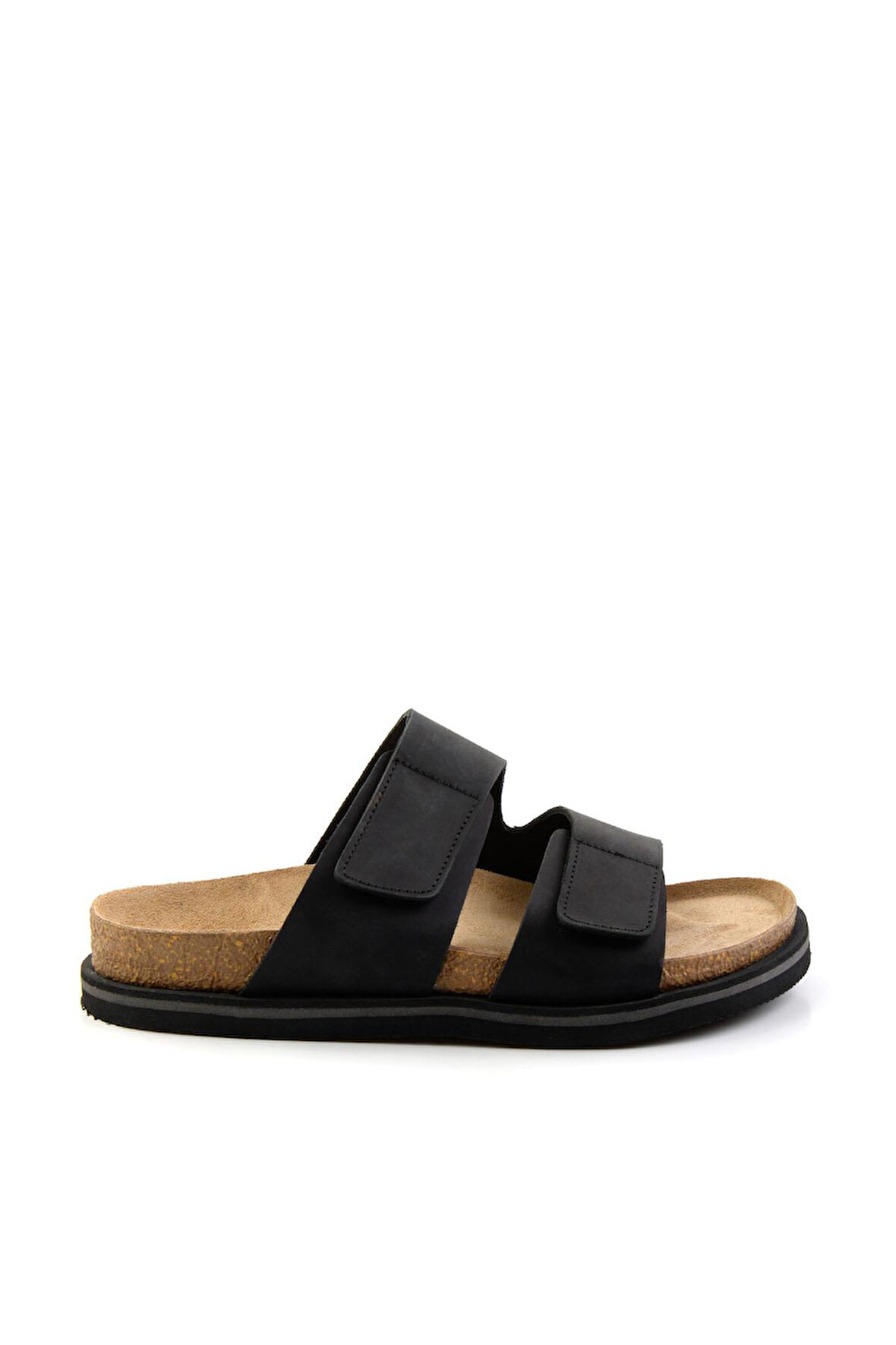 Siyah Leather Erkek Terlik E04801200101