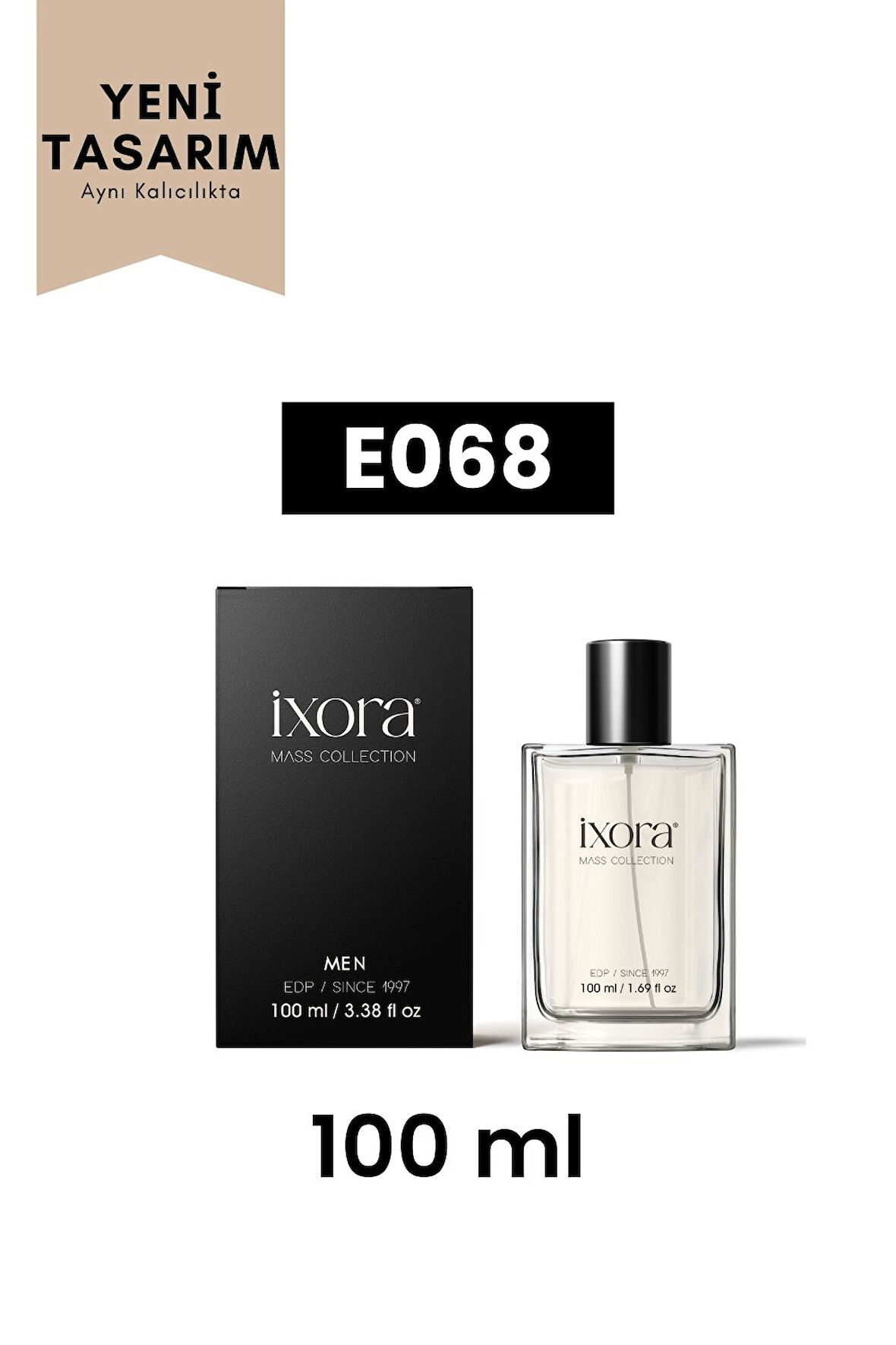 E068 Silver Man Erkek Parfüm 100 Ml Edp
