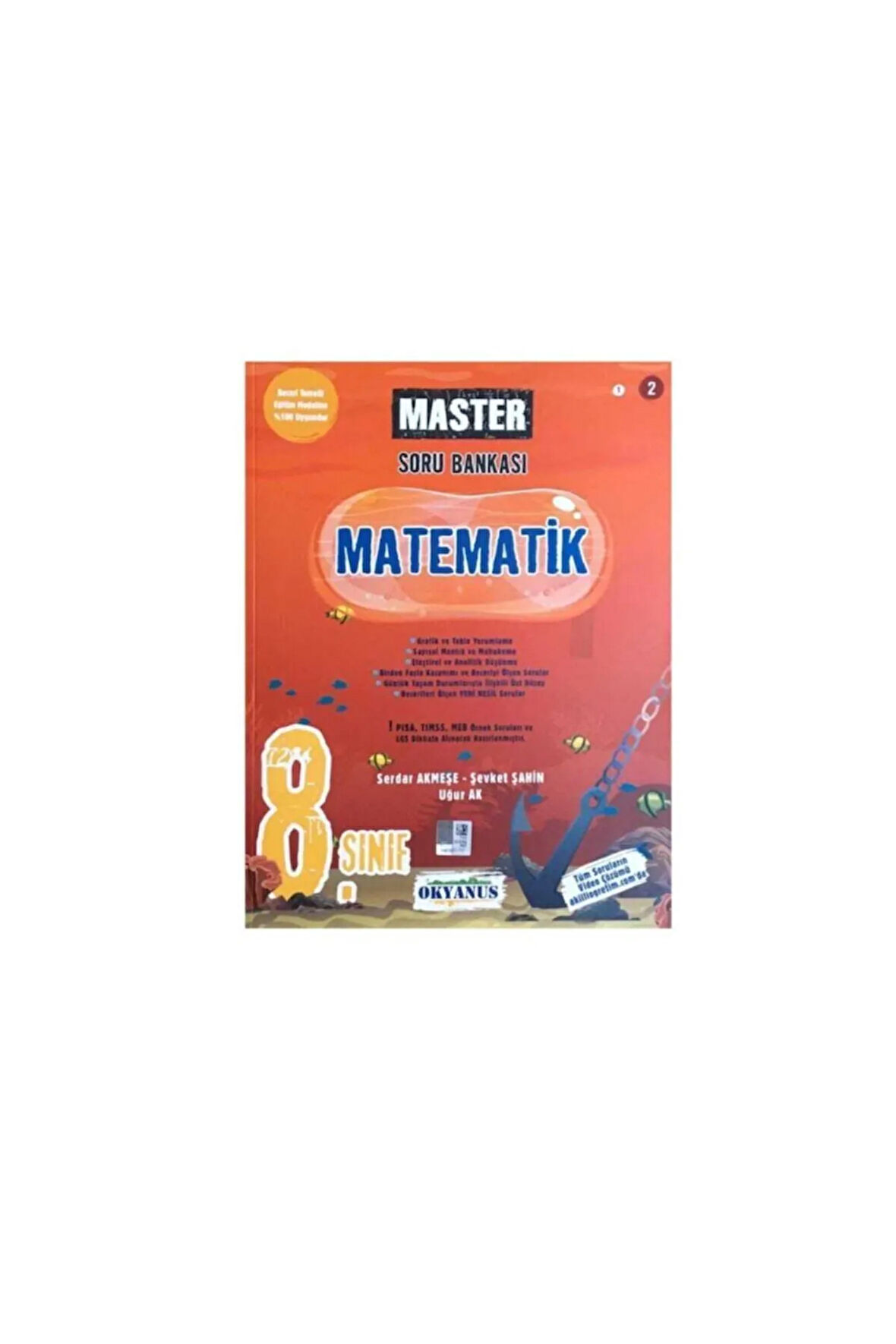 Okyanus Yayınları 8.sınıf Master Matematik Yeni