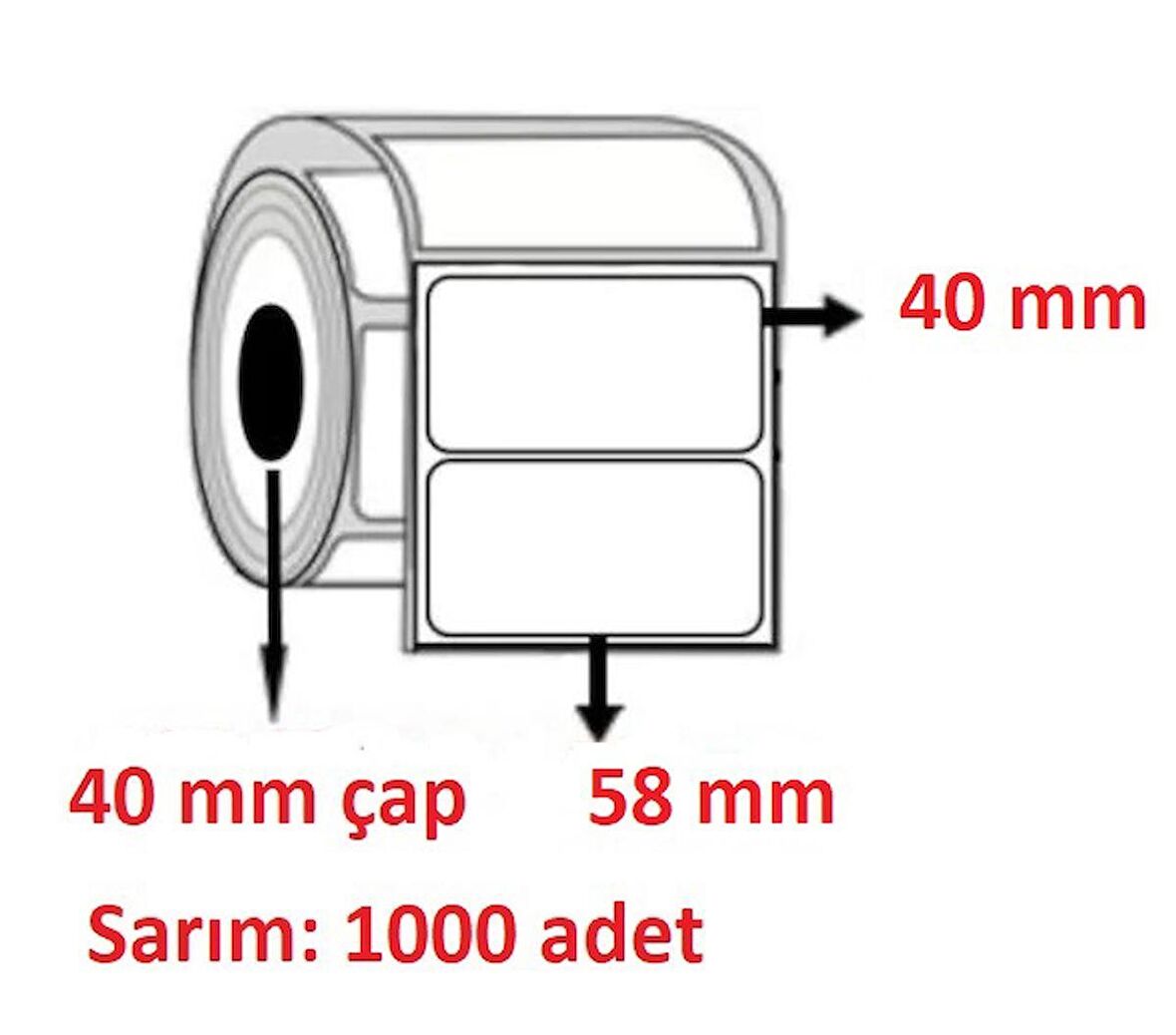 40X58 ECO TERMAL ( 1000 lü )