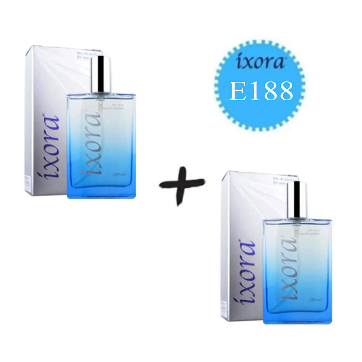 Ixora E188 Defi Man EDP Parfüm 100 ml 2 Adet Kampanya