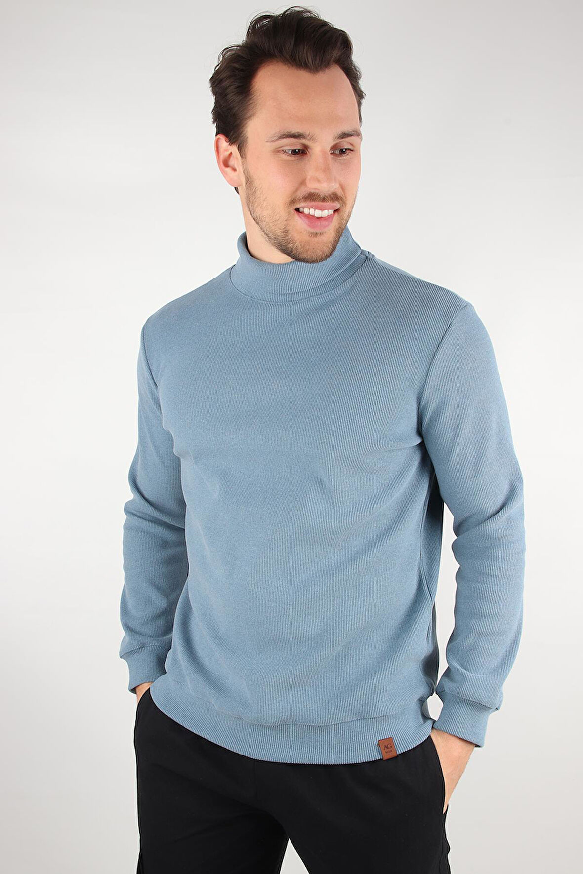 ALEXANDERGARDI BALIKÇI YAKA KAŞKORSE SWEATSHIRT (E20-110018)