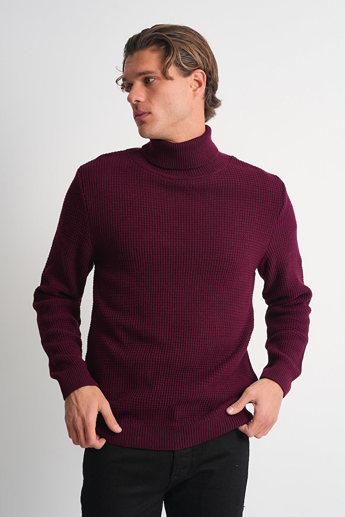 ALEXANDERGARDI BALIKÇI YAKA TRİKO KAZAK (E20-18827)