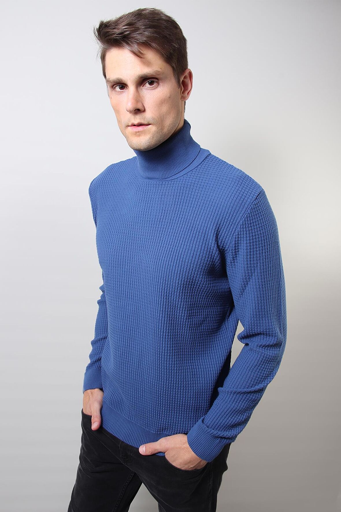 ALEXANDERGARDI BALIKÇI YAKA TRİKO KAZAK (E20-18828)