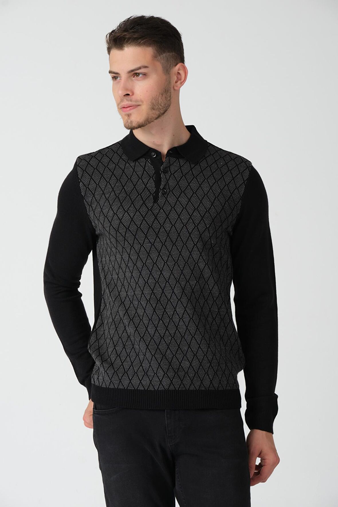 ALEXANDERGARDI POLO YAKA TRİKO KAZAK (E20-AGEZE)