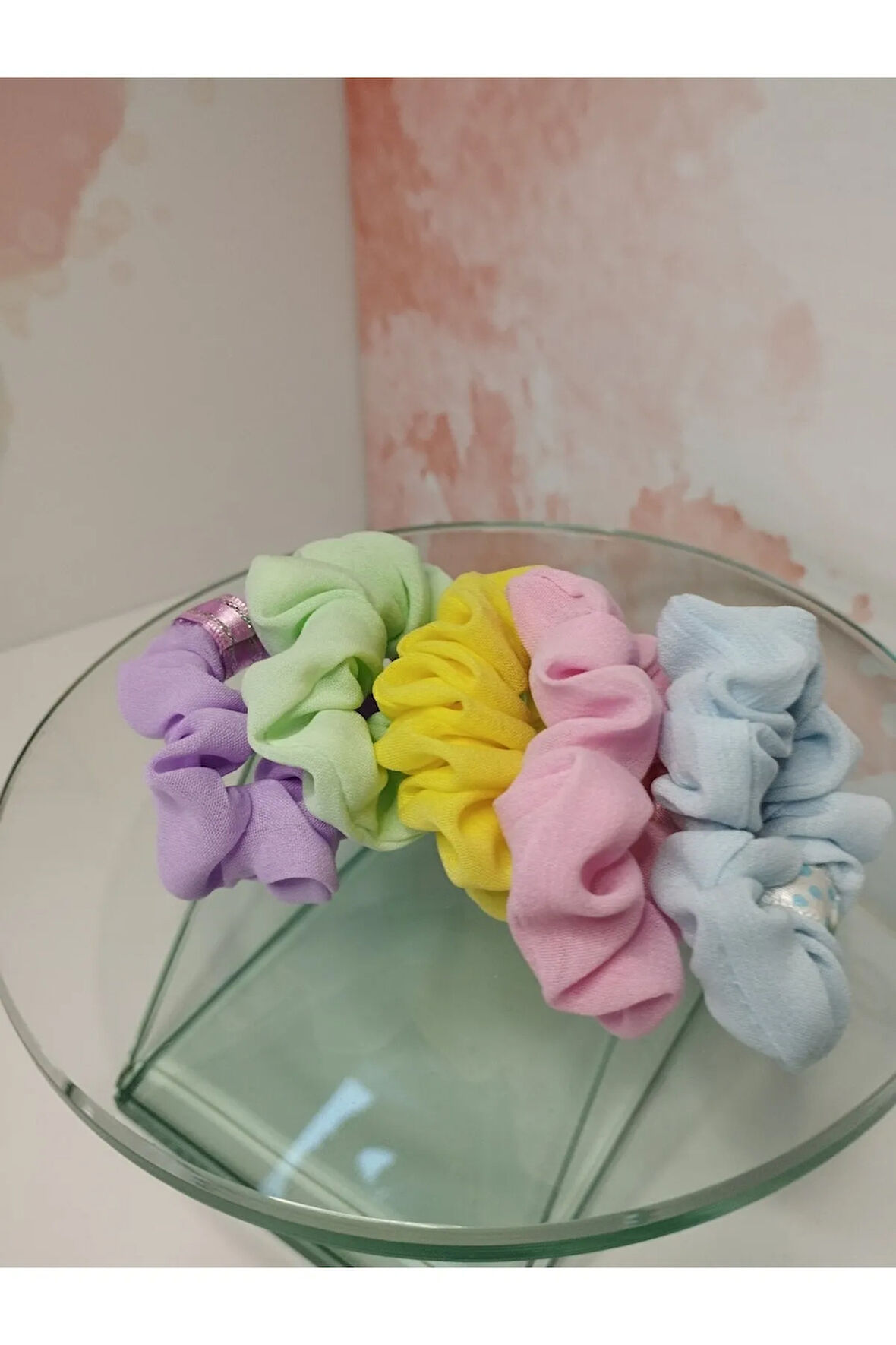 5'li Set Toka (Sarı - Yeşil - Pembe - Lila - Mavi) - Organik & El Yapımı