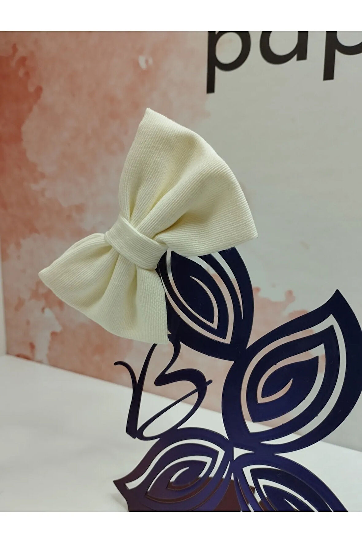 Fiyonk Toka - Kırık Beyaz - Organik & El Yapımı