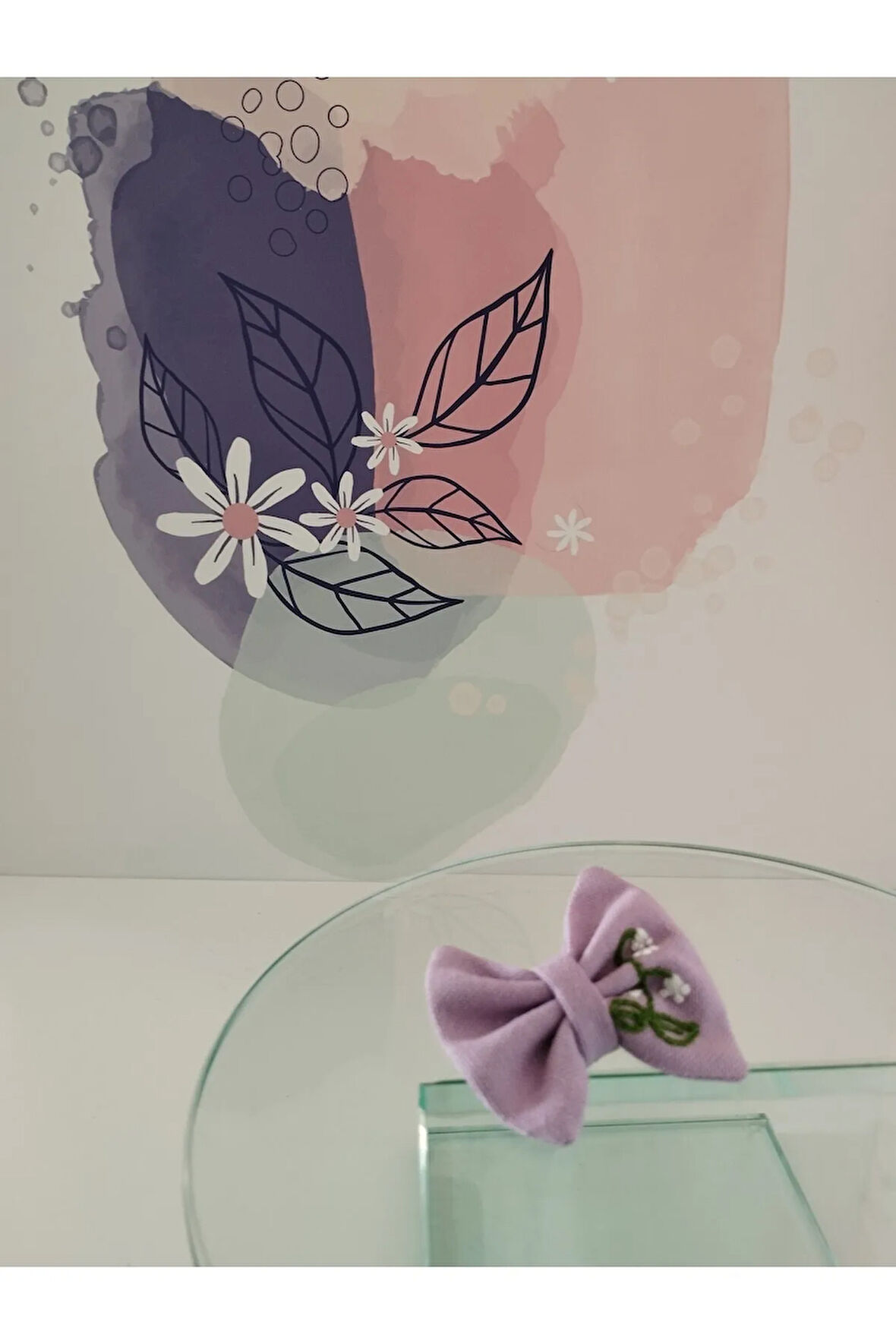 Fiyonk Toka - Lila - Organik & El Yapımı