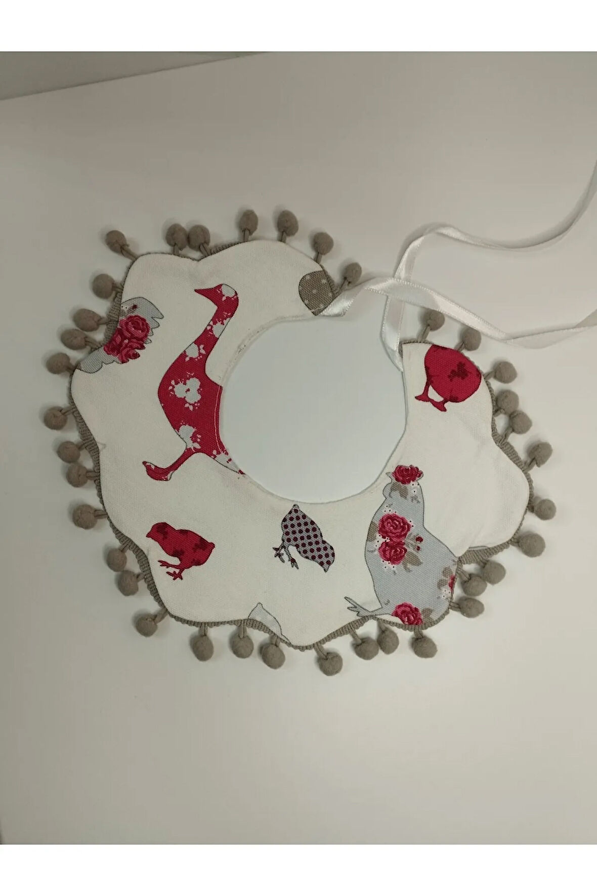 Mama Önlüğü Motifli - Çok Renkli - Organik & El Yapımı