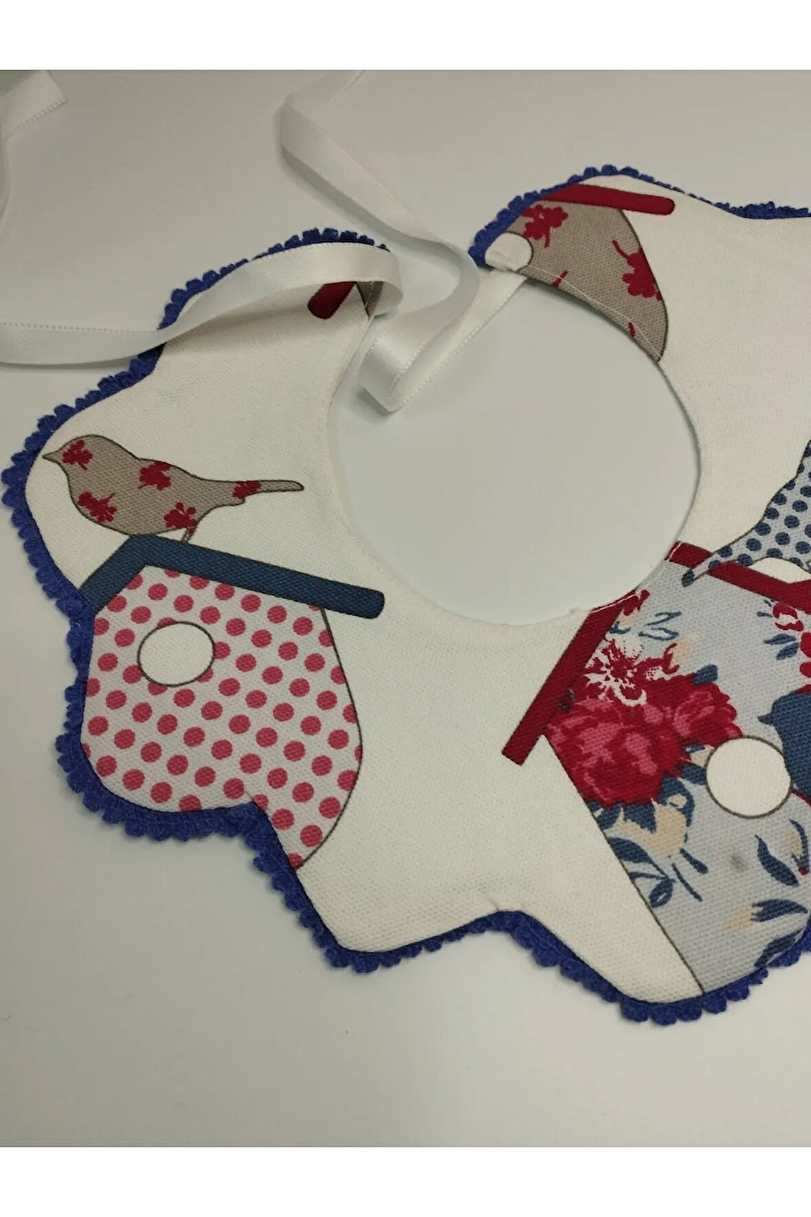 Mama Önlüğü Motifli - Çok Renkli - Organik & El Yapımı