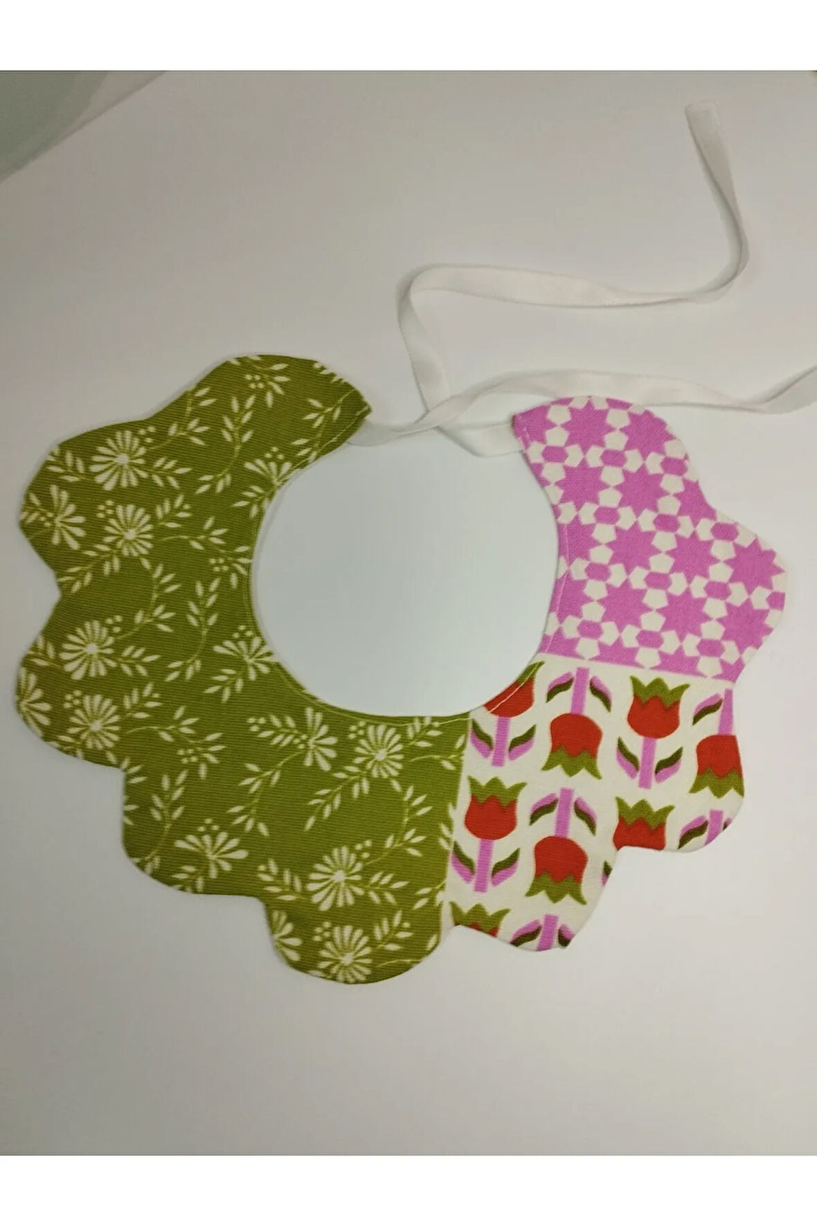 Mama Önlüğü Motifli - Çok Renkli - Organik & El Yapımı