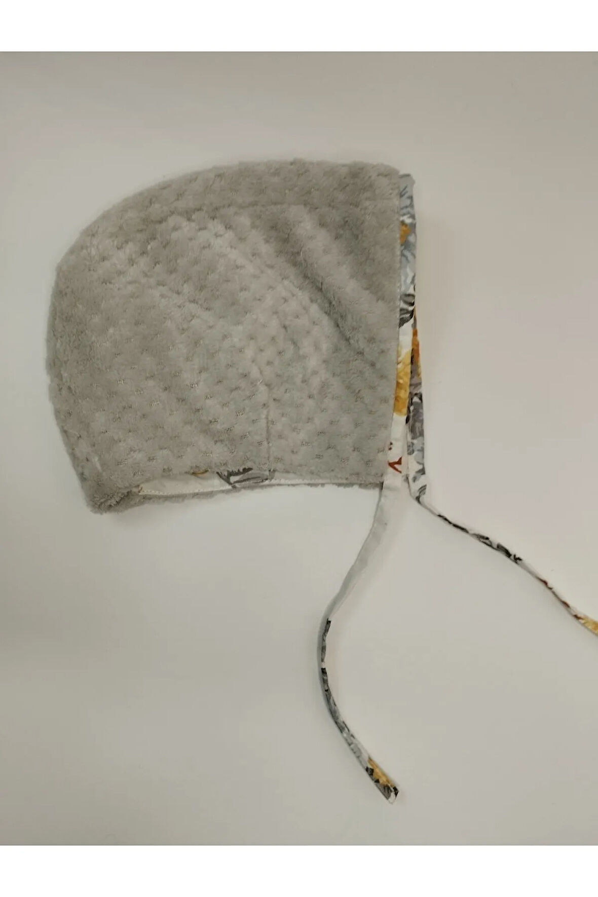 Bebek Bere - Gri - Organik & El Yapımı