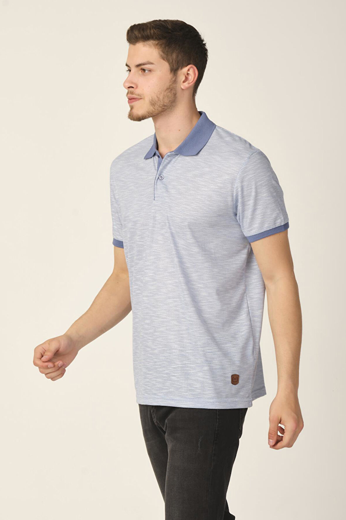 ALEXANDERGARDI JAKARLI POLO YAKA T-SHİRT (E21-8101)