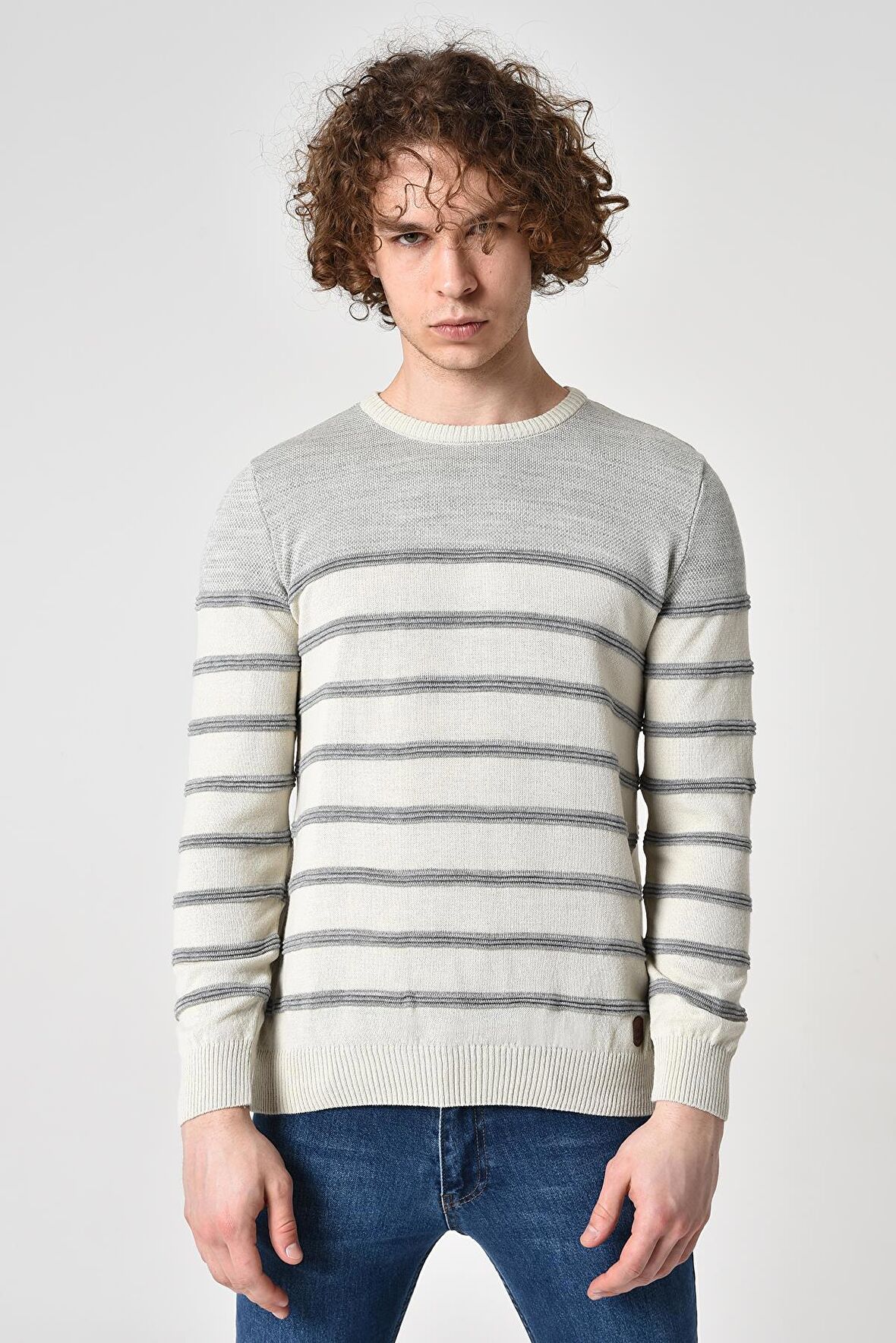 ALEXANDERGARDI ÇİZGİLİ KAZAK (E22-5702)