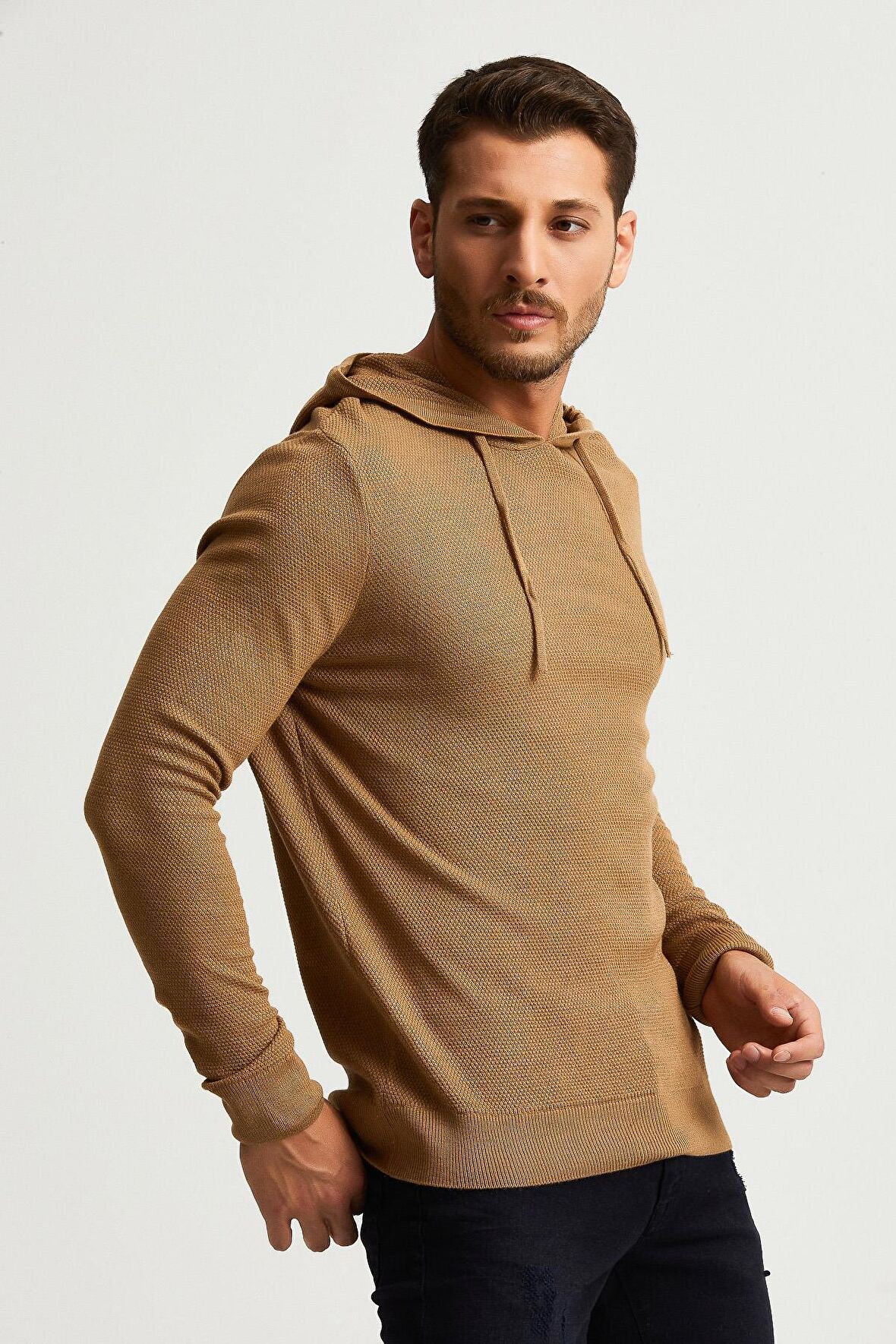 ALEXANDERGARDI KAPÜŞONLU İNCE KAZAK (E22-5713)