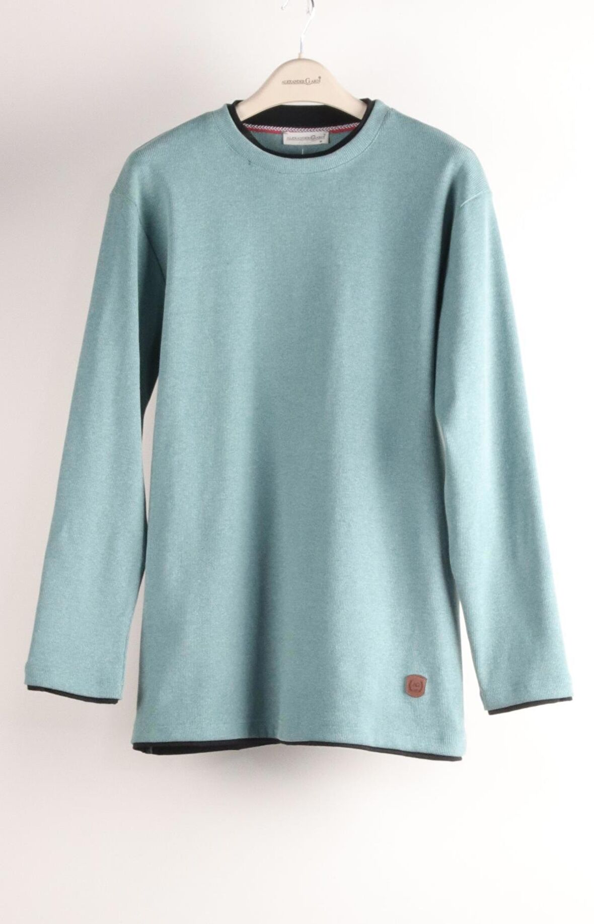 ALEXANDERGARDI BİSİKLET YAKA GARNİLİ SWEATSHİRT (E22-72300)