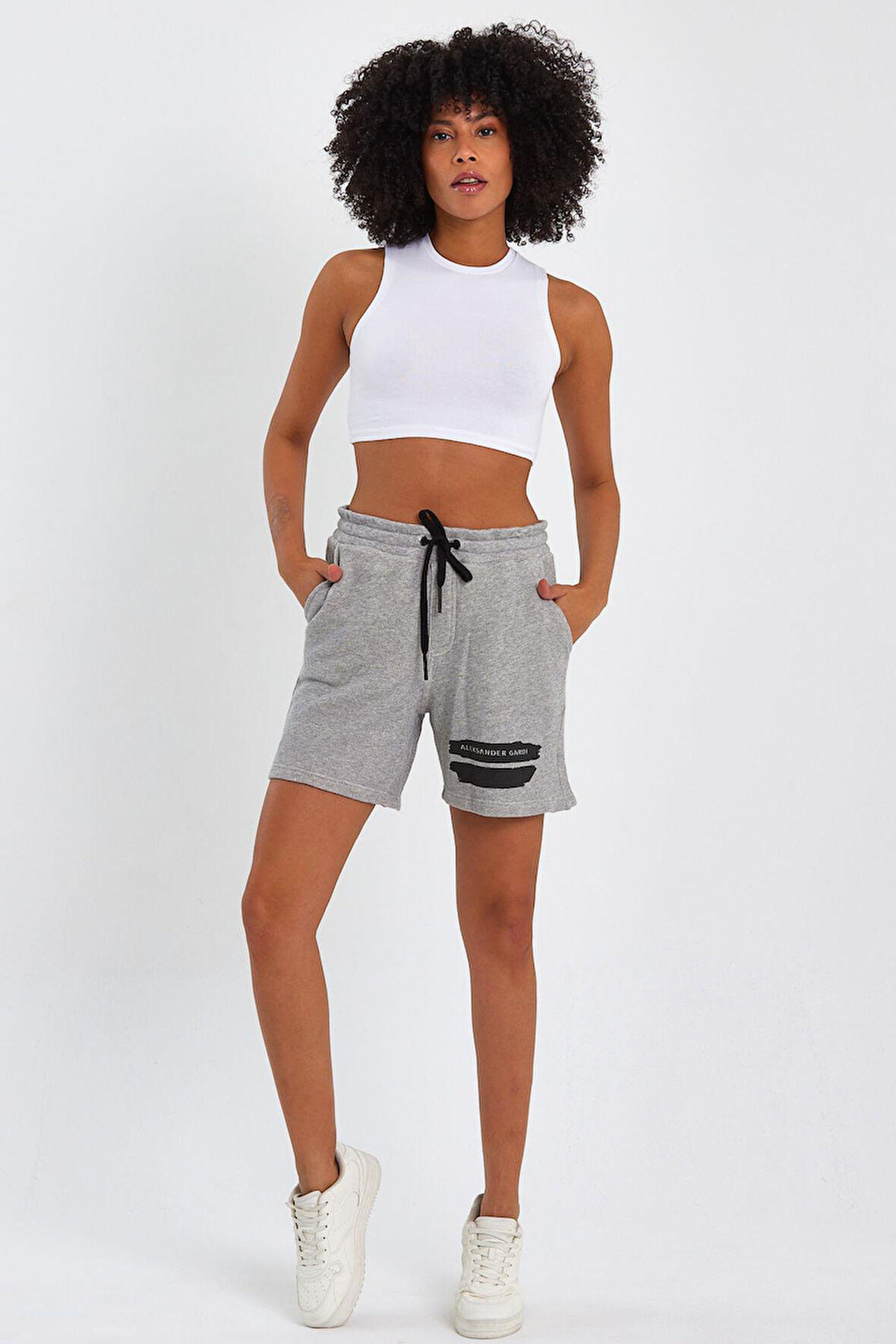 ALEXANDERGARDI CEPLİ BASKILI COMFORT FİT ŞORT (E23-0018)