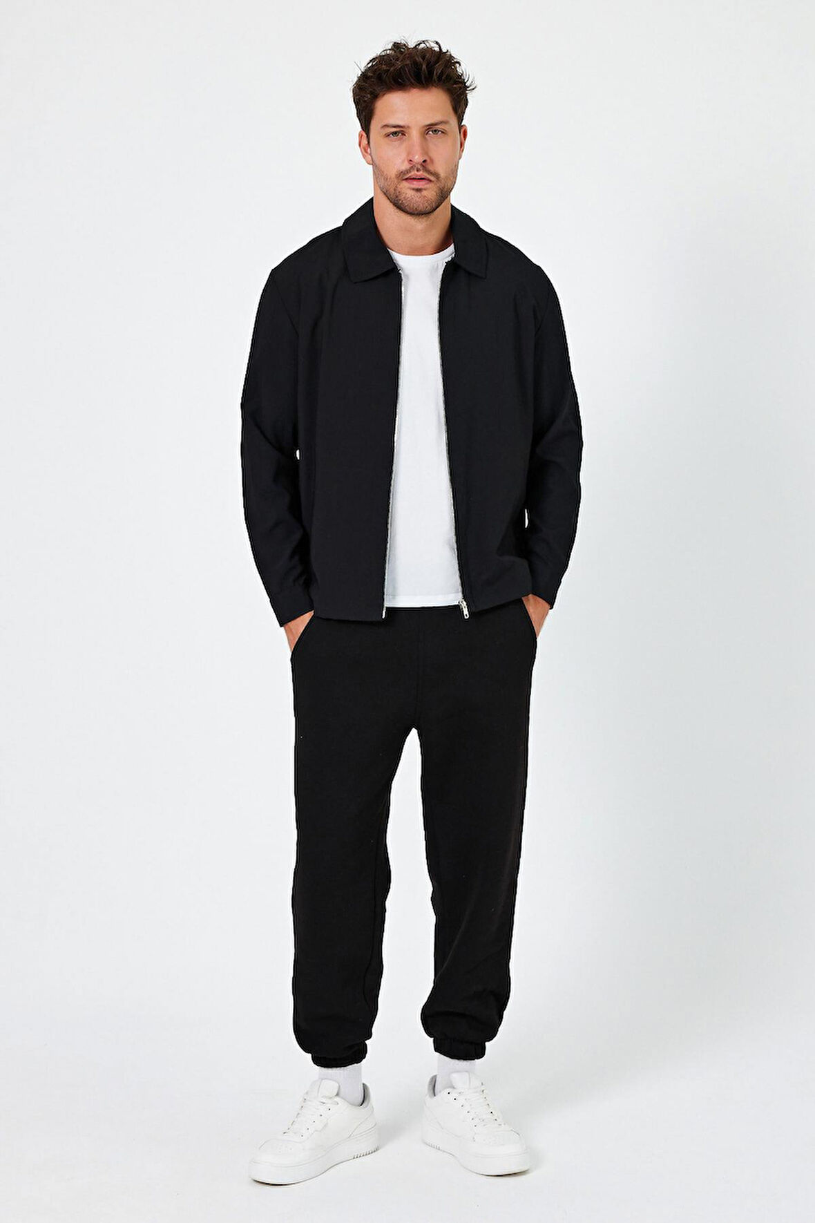 ALEXANDERGARDI GÖMLEK YAKA FERMUARLI MONT (E24-00201)