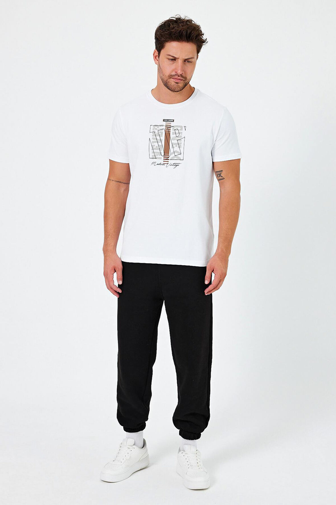 ALEXANDERGARDI BASKILI REGULAR FİT T-SHİRT (E24-00213)