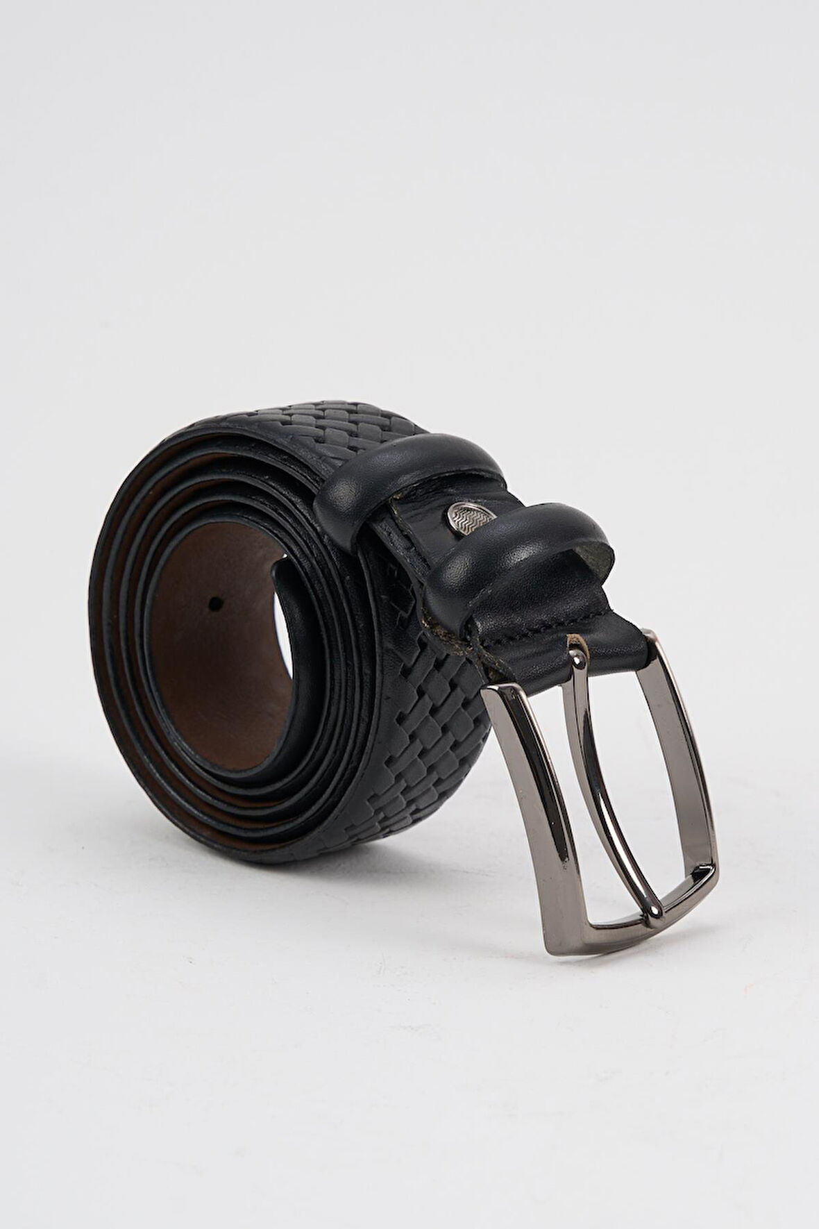 Erkek Doku Detaylı Hakiki Deri Kemer(E24-KEMER-02)