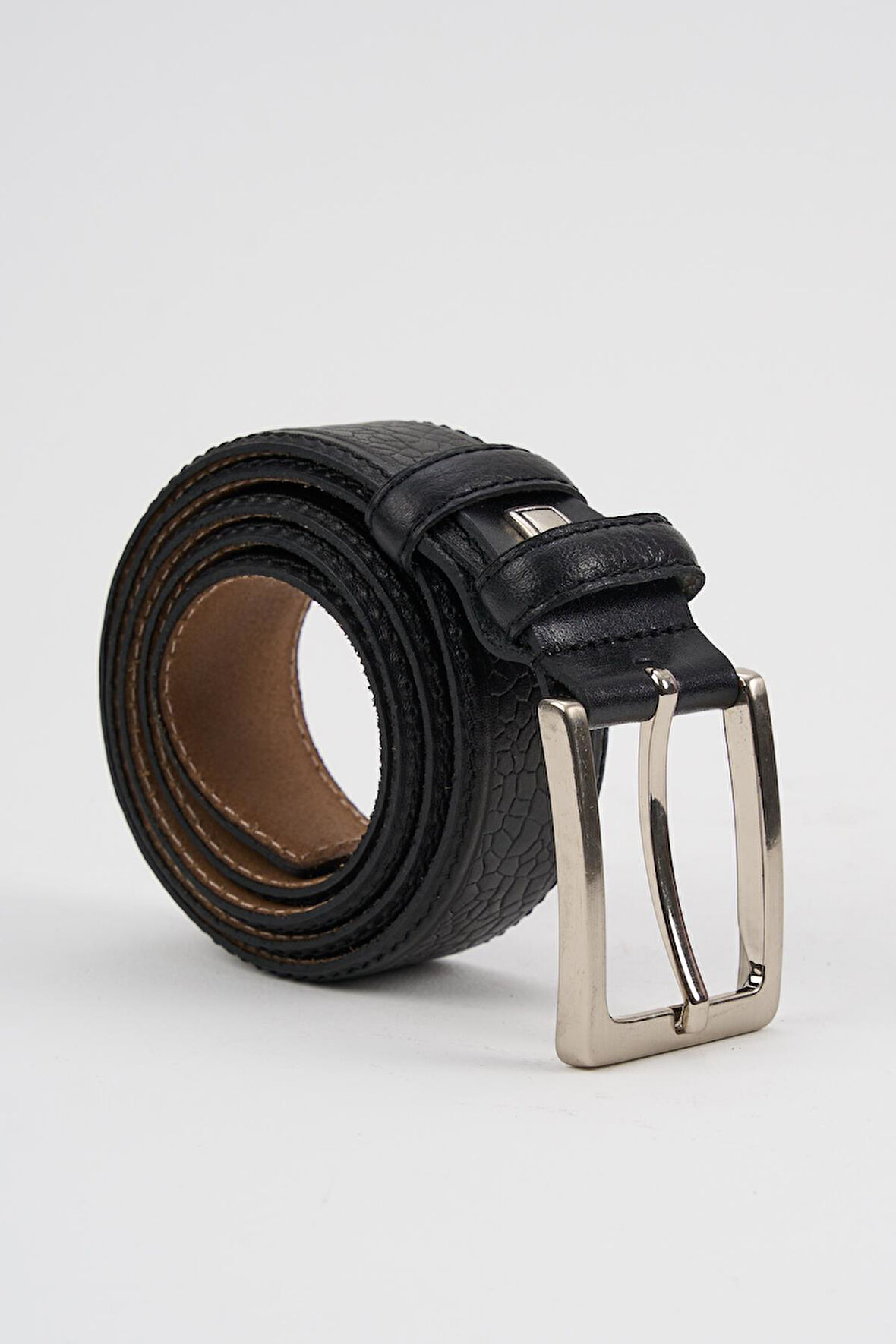 Alexandergardi Erkek Doku Detaylı Hakiki Deri Kemer (E24-KEMER-11)