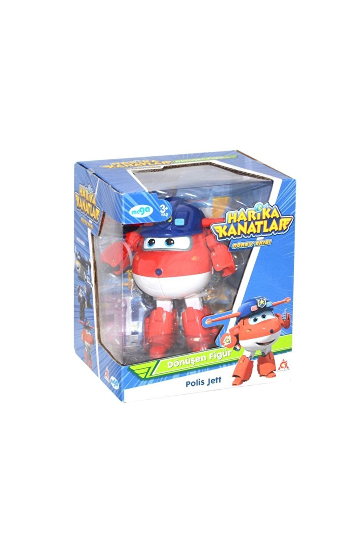 Mega, Harika Kanatlar Dönüşen Polis Jett