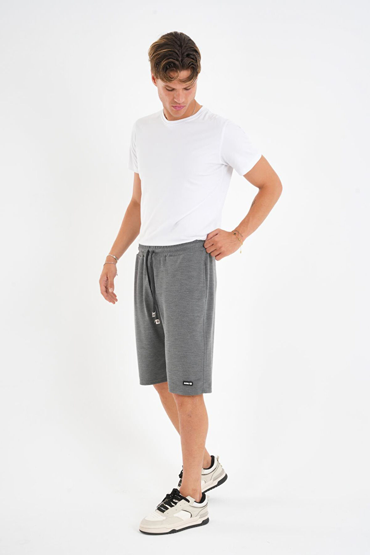 ALEXANDERGARDI Beli Ayarlanabilir Cepli Şort