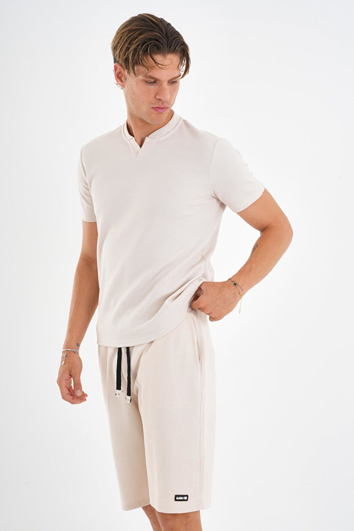 ALEXANDERGARDI Patlı Yaka T-shirt