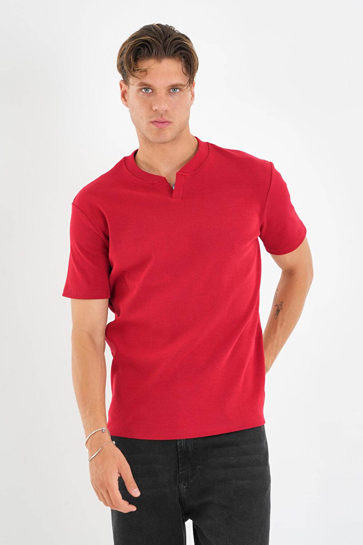 ALEXANDERGARDI Patlı Yaka T-shirt