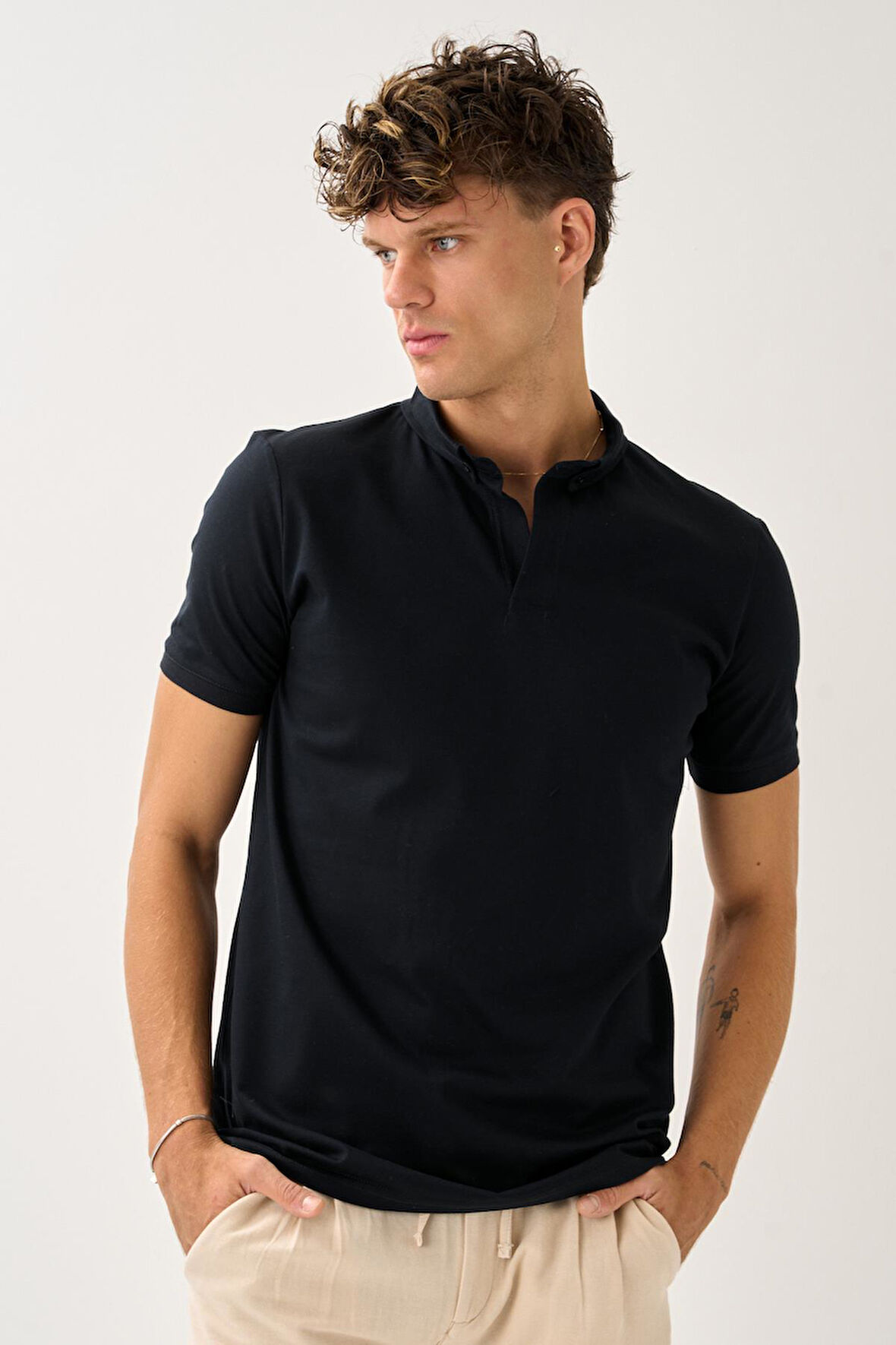 Erkek Comfort Fit Polo T-Shirt