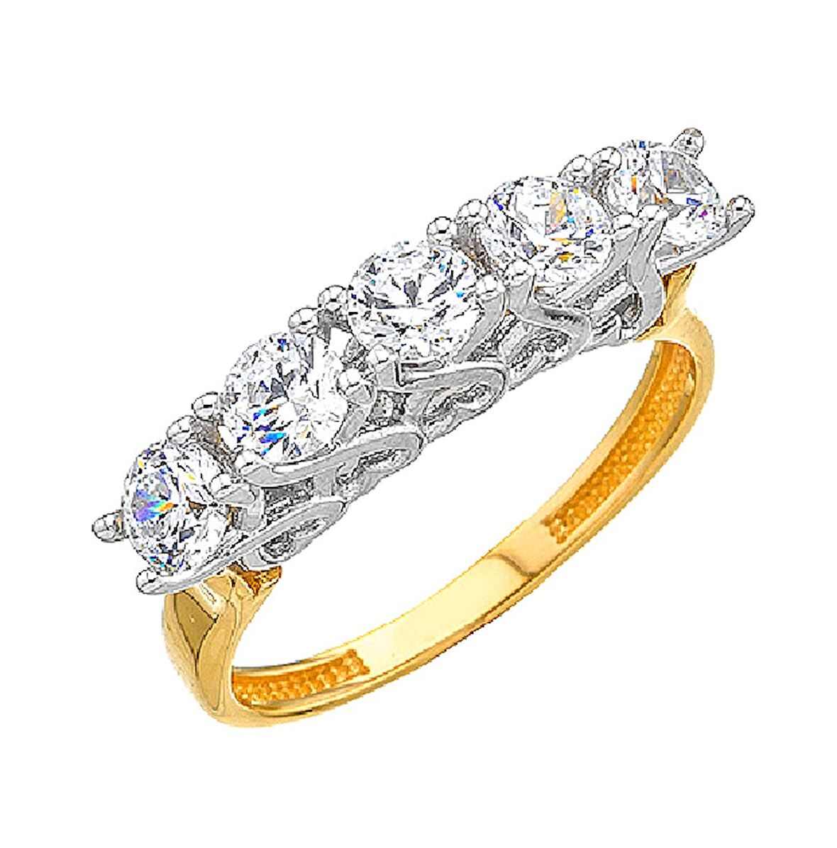 14 Ayar Altın Beştaş Yüzük E325