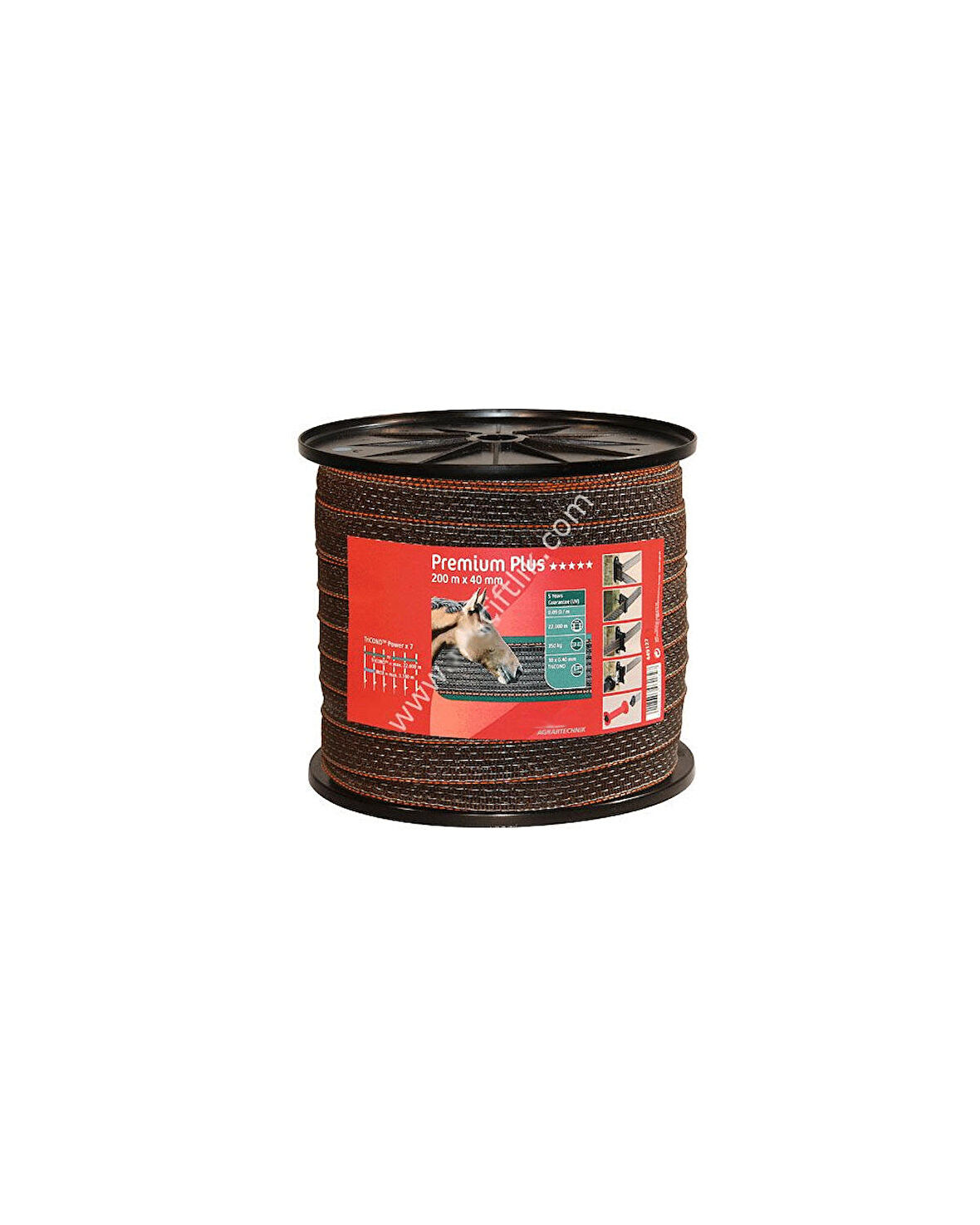 40 mm Prestij Elektrikli Çit Bandı 200 Metre