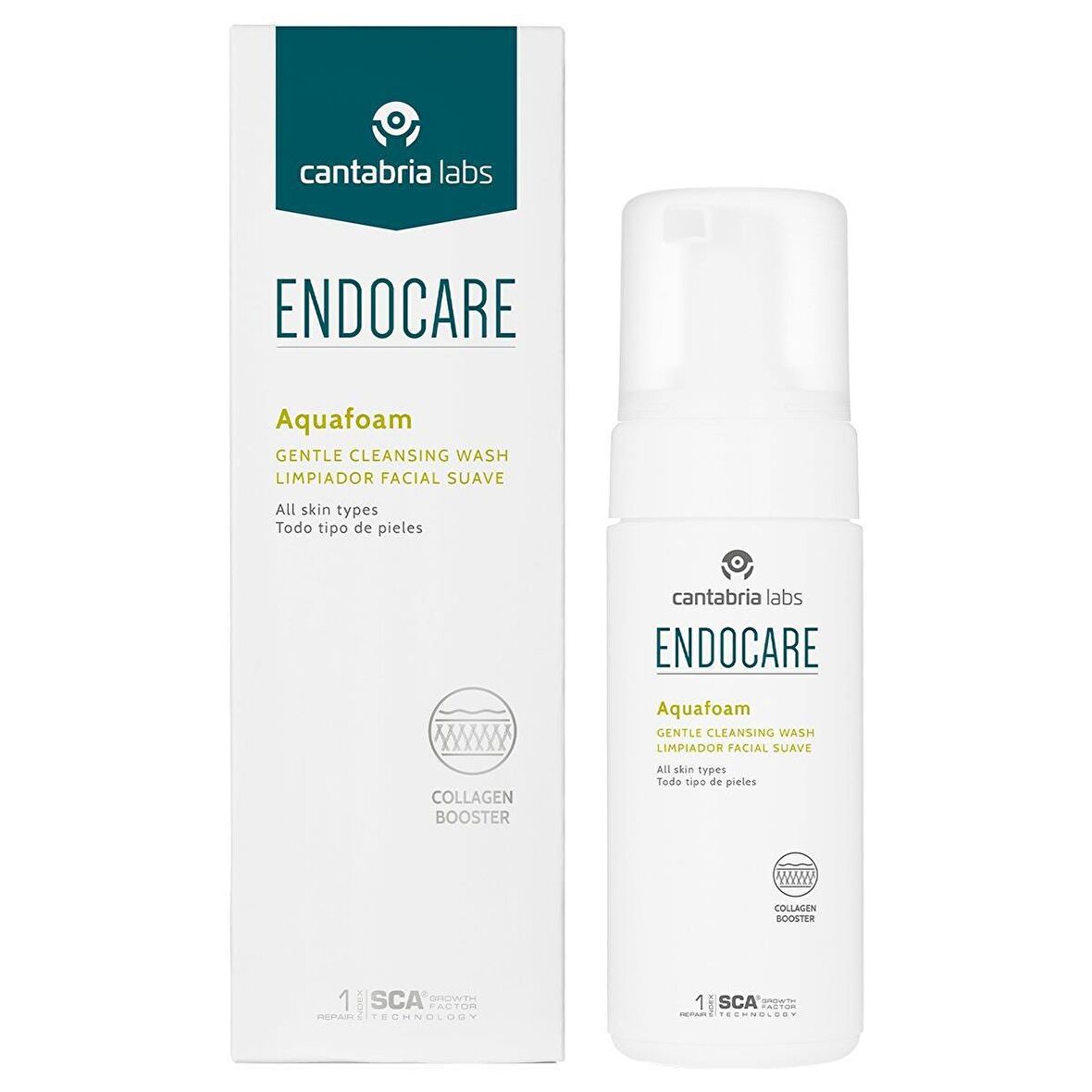 Endocare Tüm Ciltler için Temizleyici Yüz Temizleme Köpüğü 125 ml 