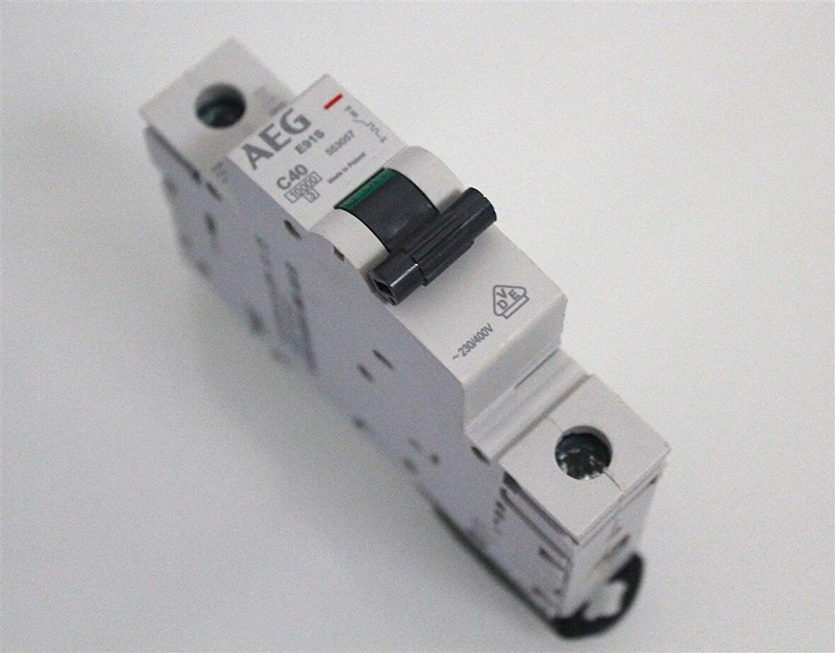 Aeg E91S C40 40A Otomatik Sigorta Devre Kesici 230/400V 1 Kutup