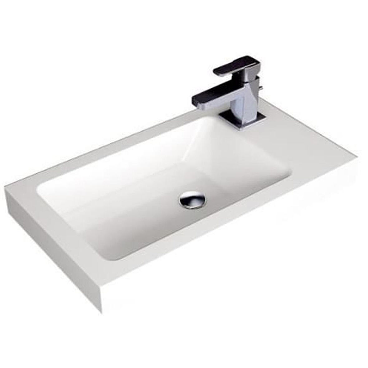 Alvit 25x45 Tezgah Üstü Lavabo 