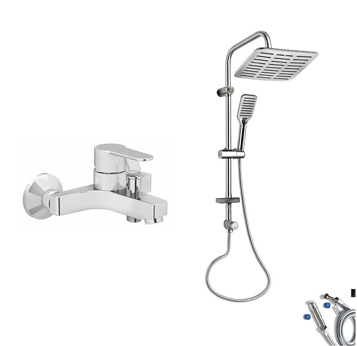 Artema Win S Banyo Bataryası + Doppo Siena Lux Tepe Duş Sistemi