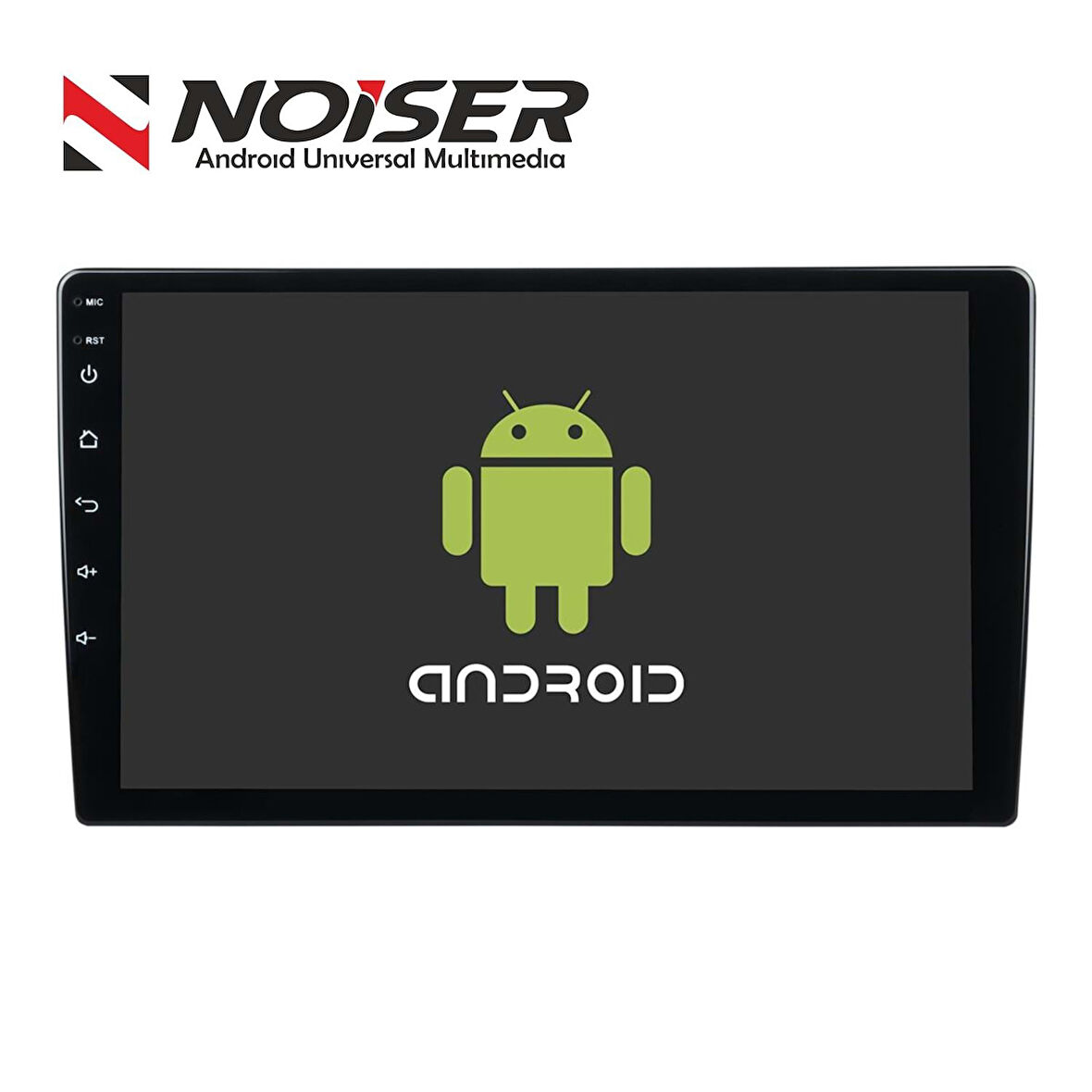 Noiser NS-1025 10" inc Android 11  A133 İşlemci 4 Ram + 64 Hafıza  Q LED+Carplay Multimedia Oto Teyp