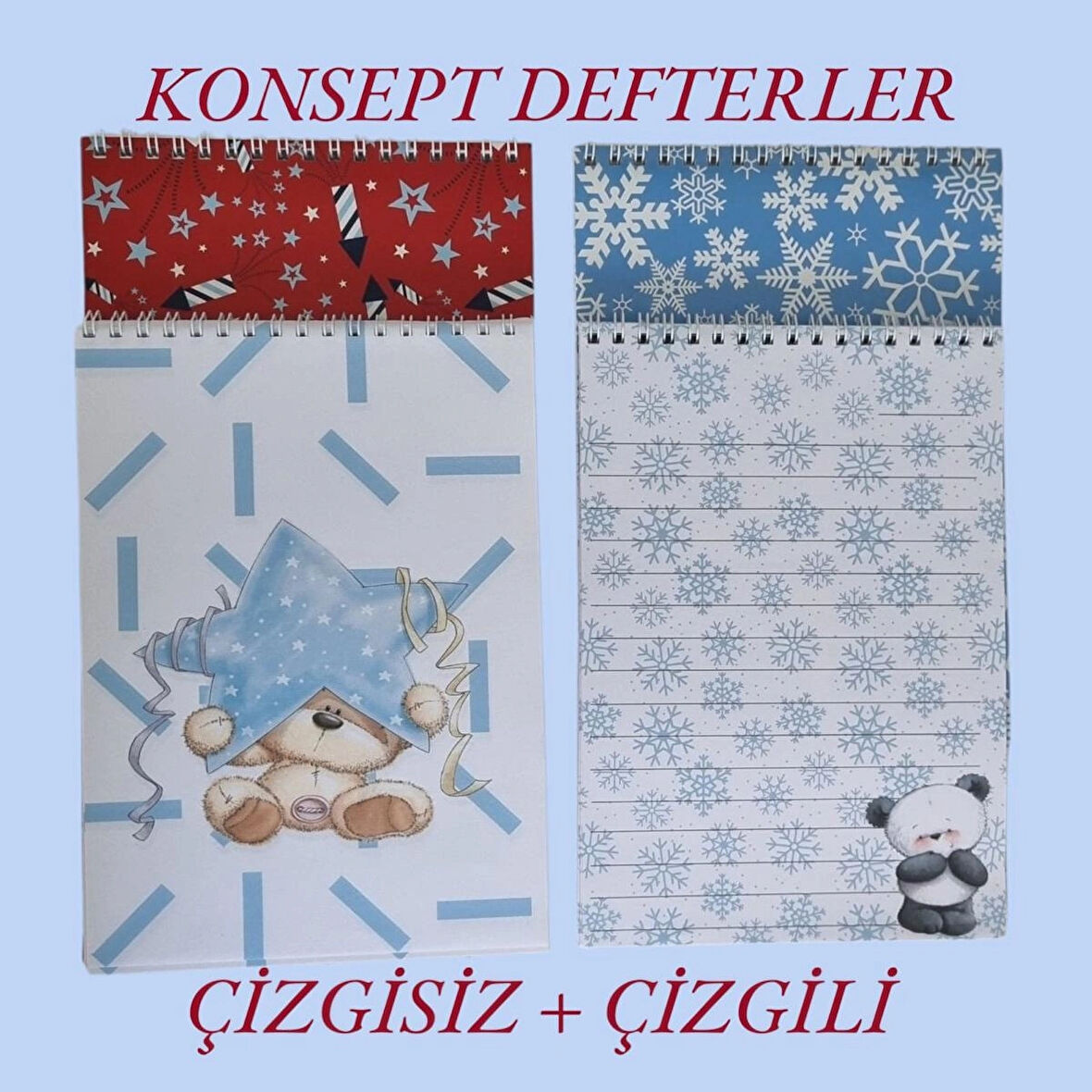KONSEPT DEFTER 2Lİ SET BLOKNOT