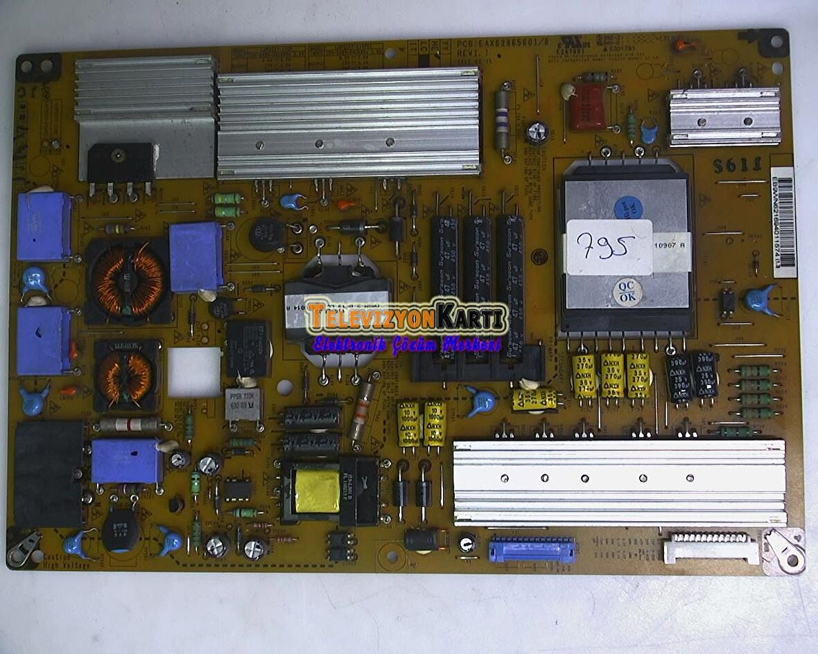 EAY62169402 , EAX628656018 , LGP3237-11SPCI , 3PAGC10039A-R , LG 32LV3550 POWER BOARD , LC320EUN-SDV2