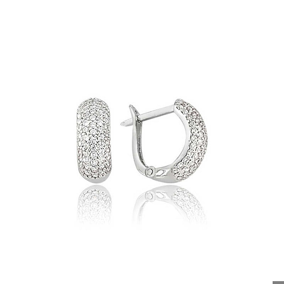 Ebuz Gümüş Tamtur Küpe