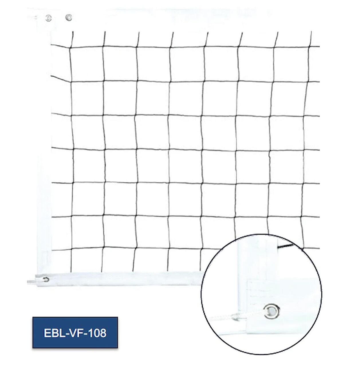 PROFESYONEL Voleybol Filesi (9.5mt) Sopa Destekli