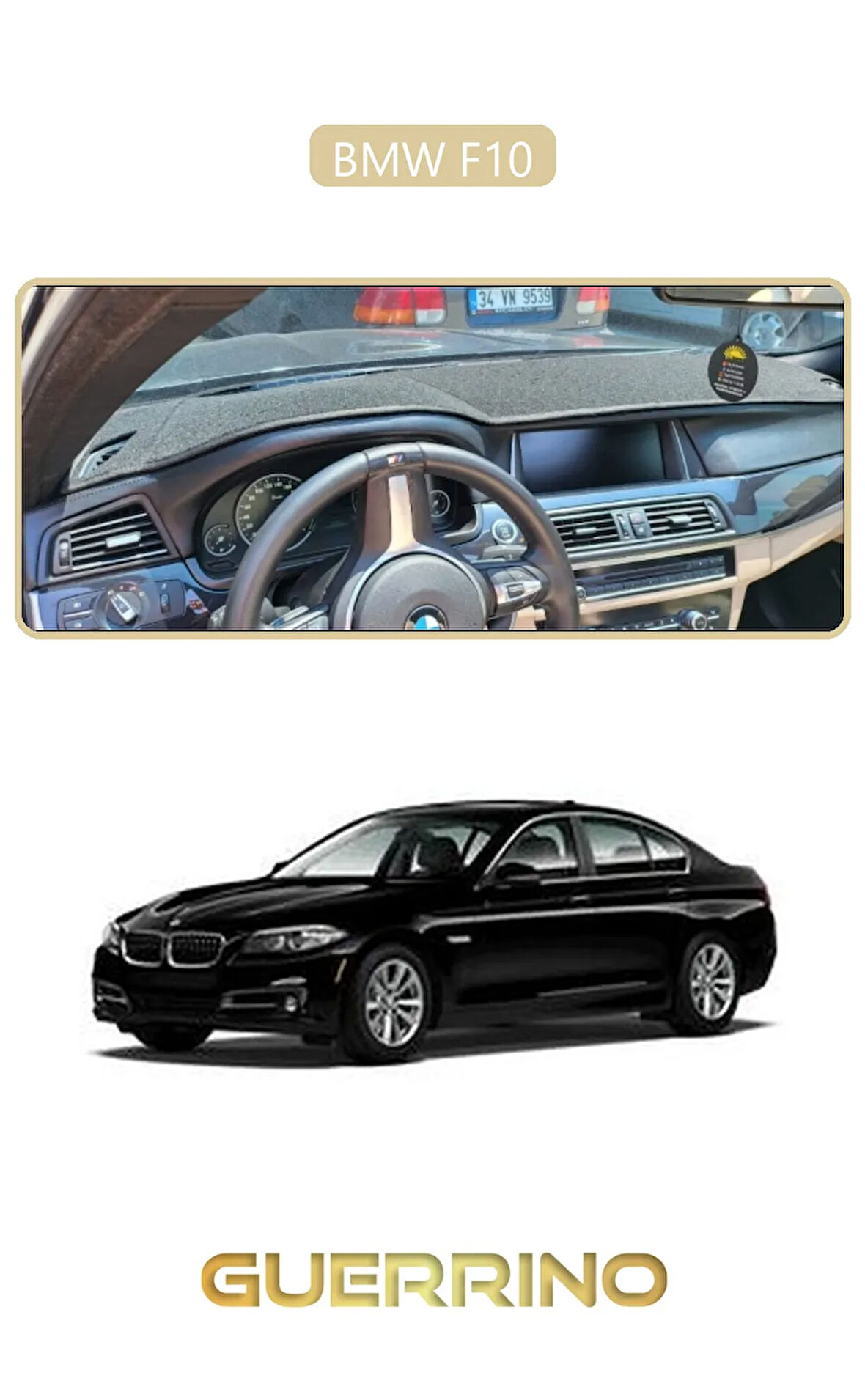 BMW F10TORPİDO KORUMA HALISI BEJ KENAR