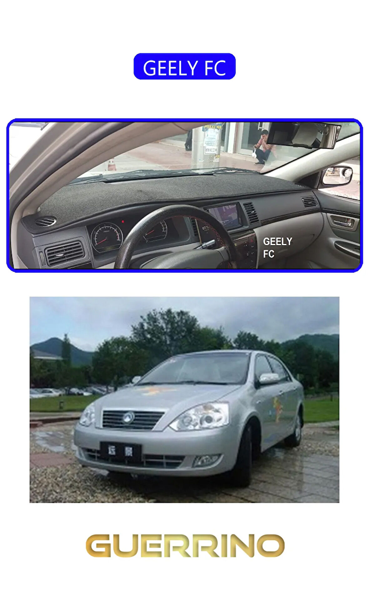 GEELY FCTORPİDO KORUMA HALISI MAVİ KENAR