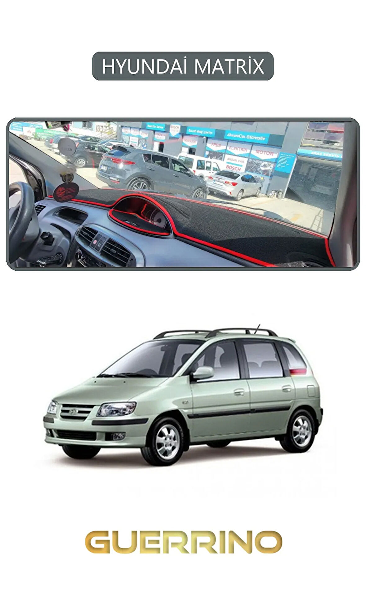 HYUNDAİ MATRİXTORPİDO KORUMA HALISI GRİ KENAR