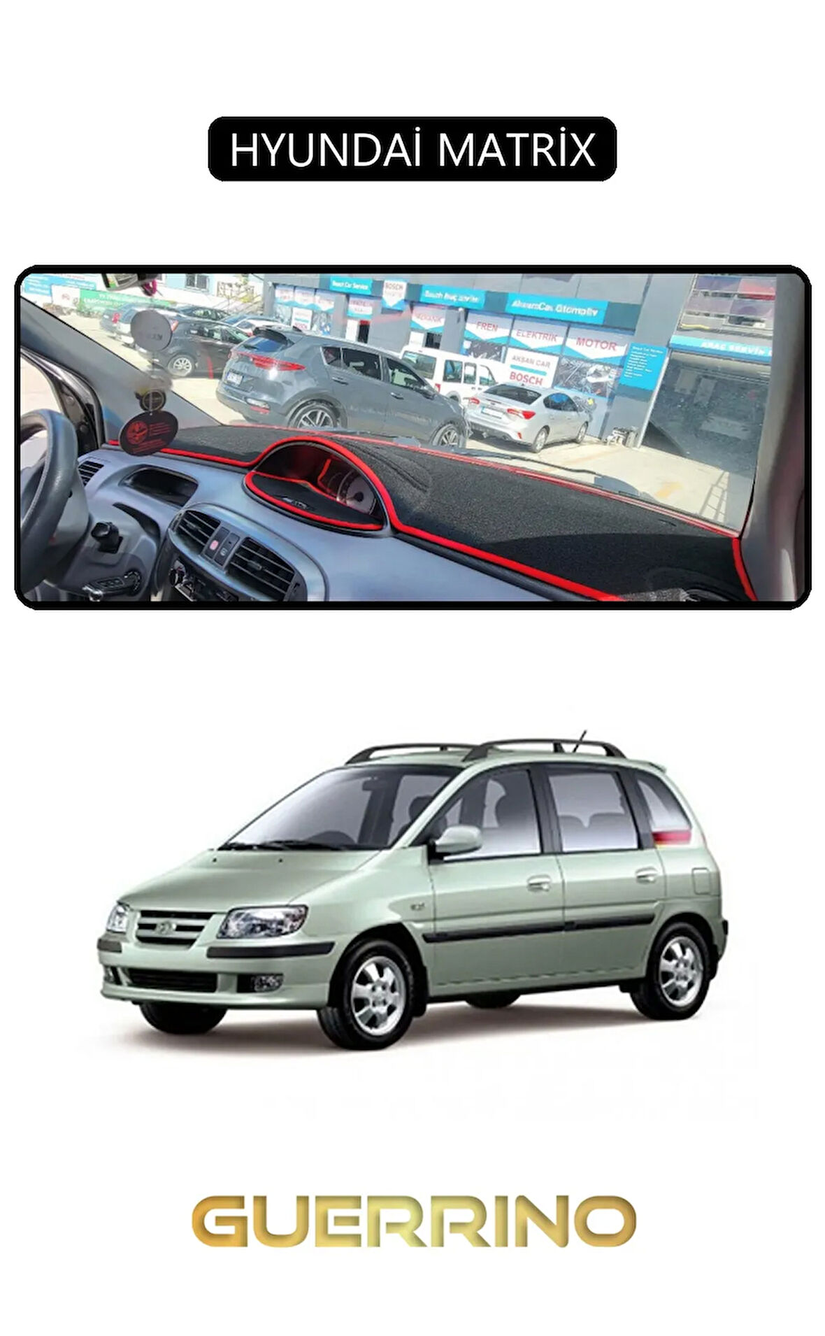 HYUNDAİ MATRİXTORPİDO KORUMA HALISI SİYAH KENAR