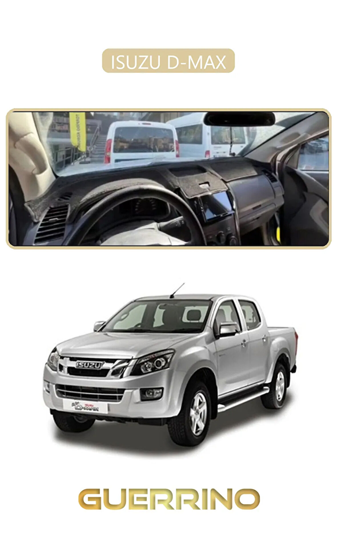 ISUZU D-MAXTORPİDO KORUMA HALISI BEJ KENAR