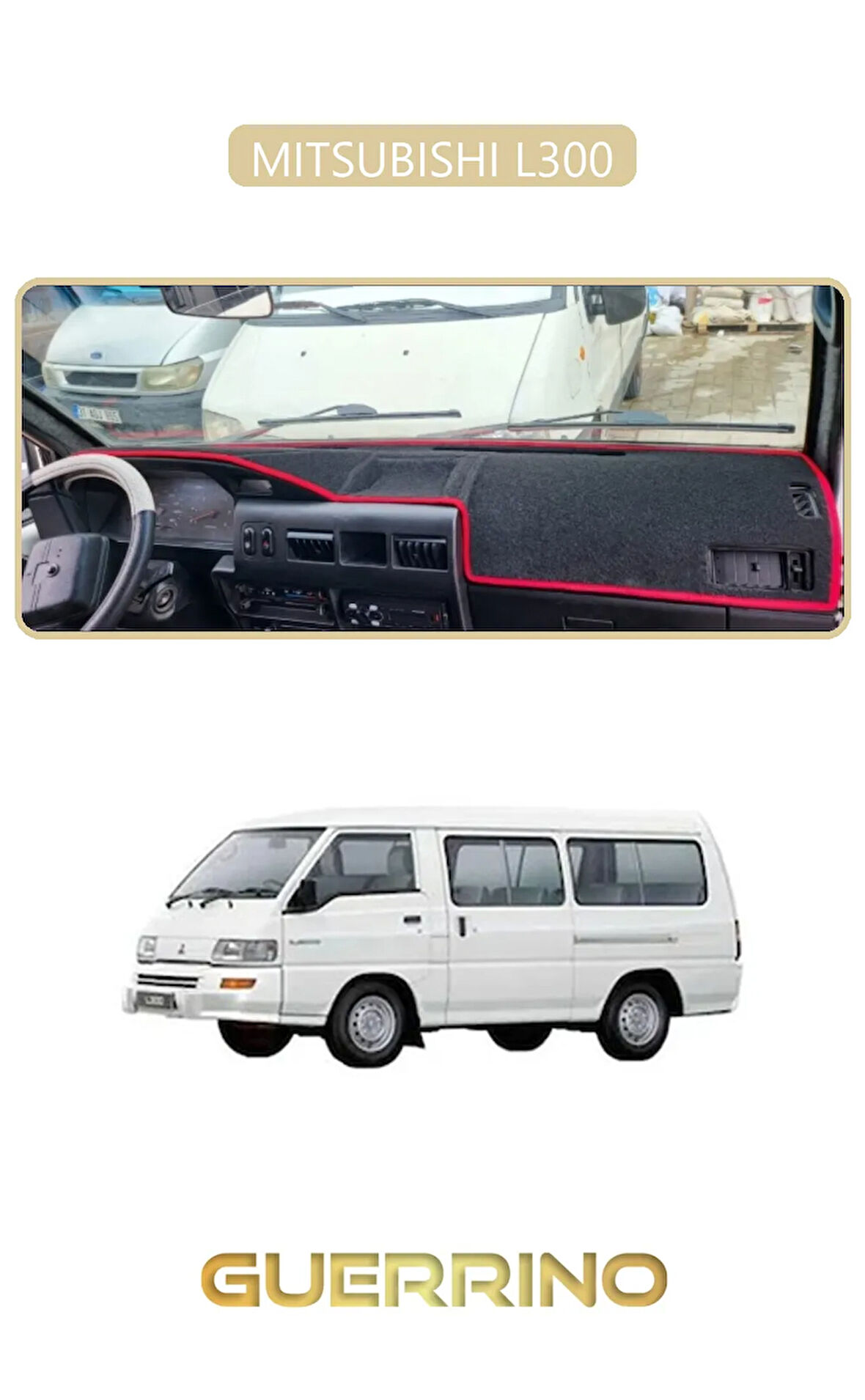 MITSUBISHI L300TORPİDO KORUMA HALISI BEJ KENAR