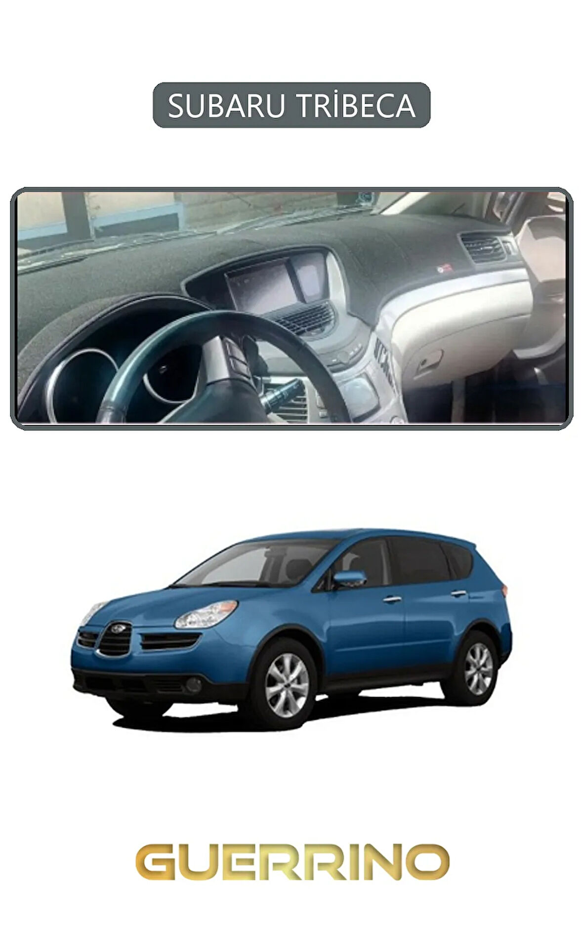 SUBARU TRİBECATORPİDO KORUMA HALISI GRİ KENAR