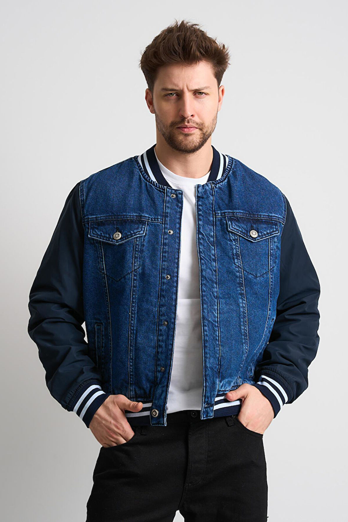 ALEXANDERGARDI Bomber Jean Ceket